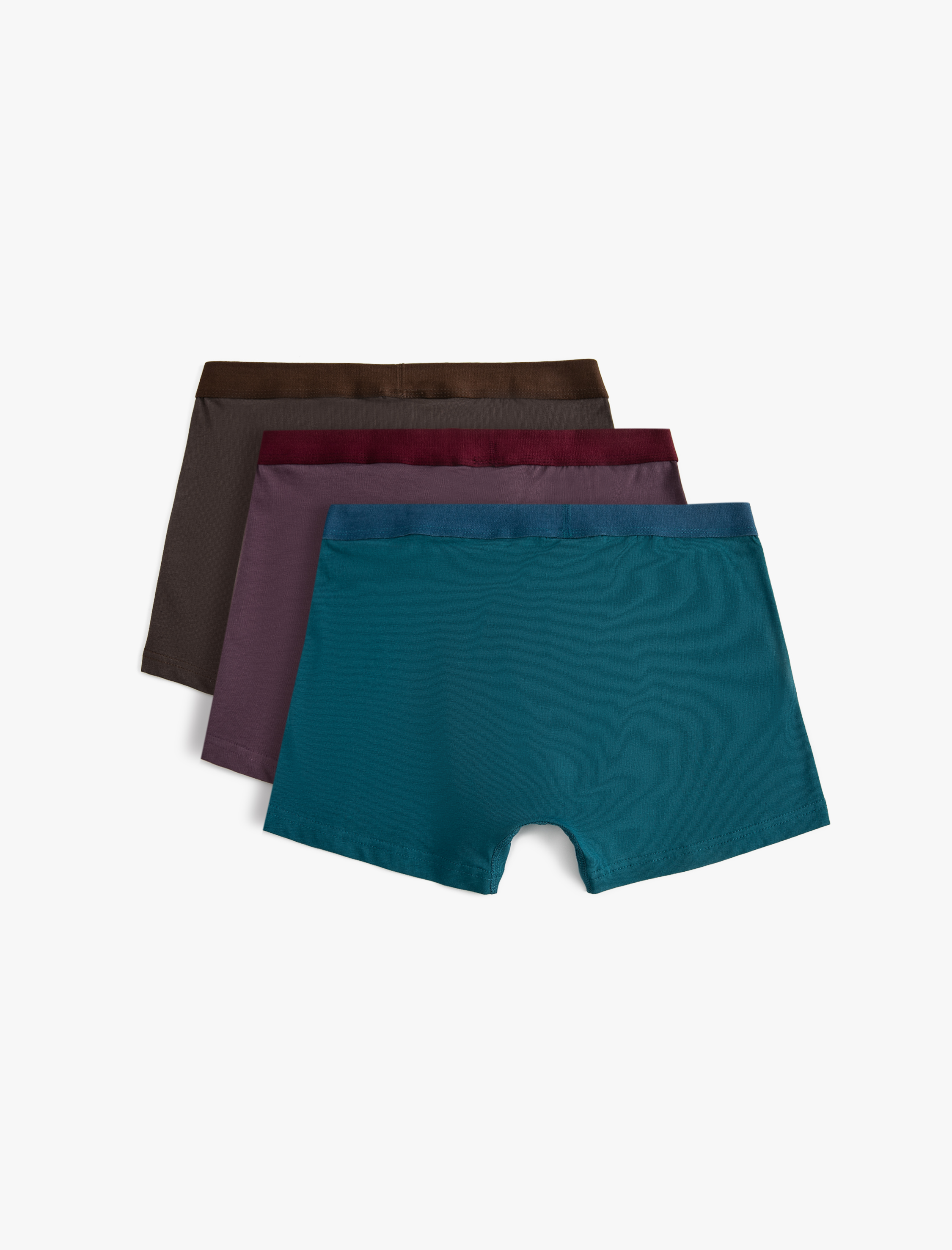 Pamuklu 3'lü Basic Boxer Seti