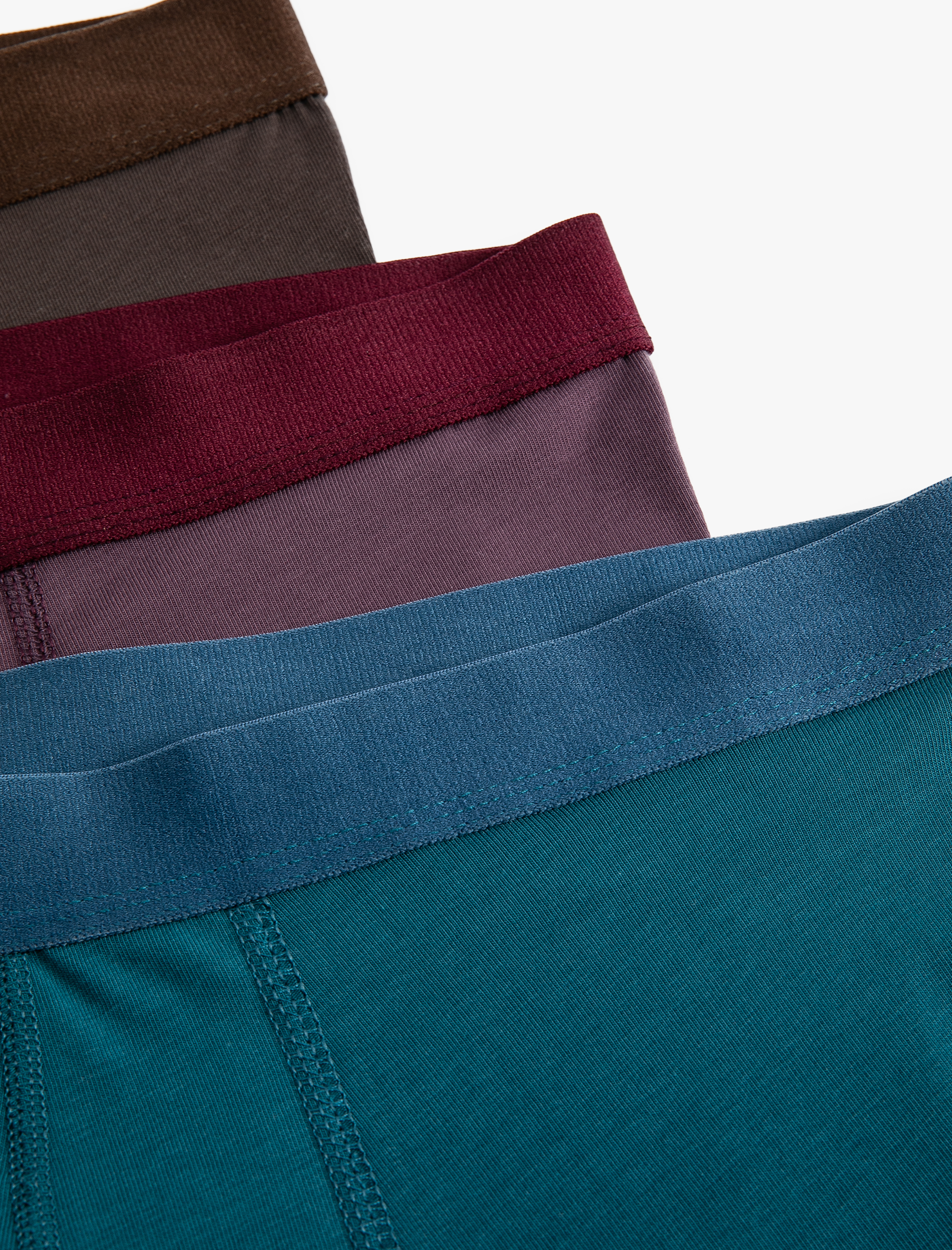 Pamuklu 3'lü Basic Boxer Seti