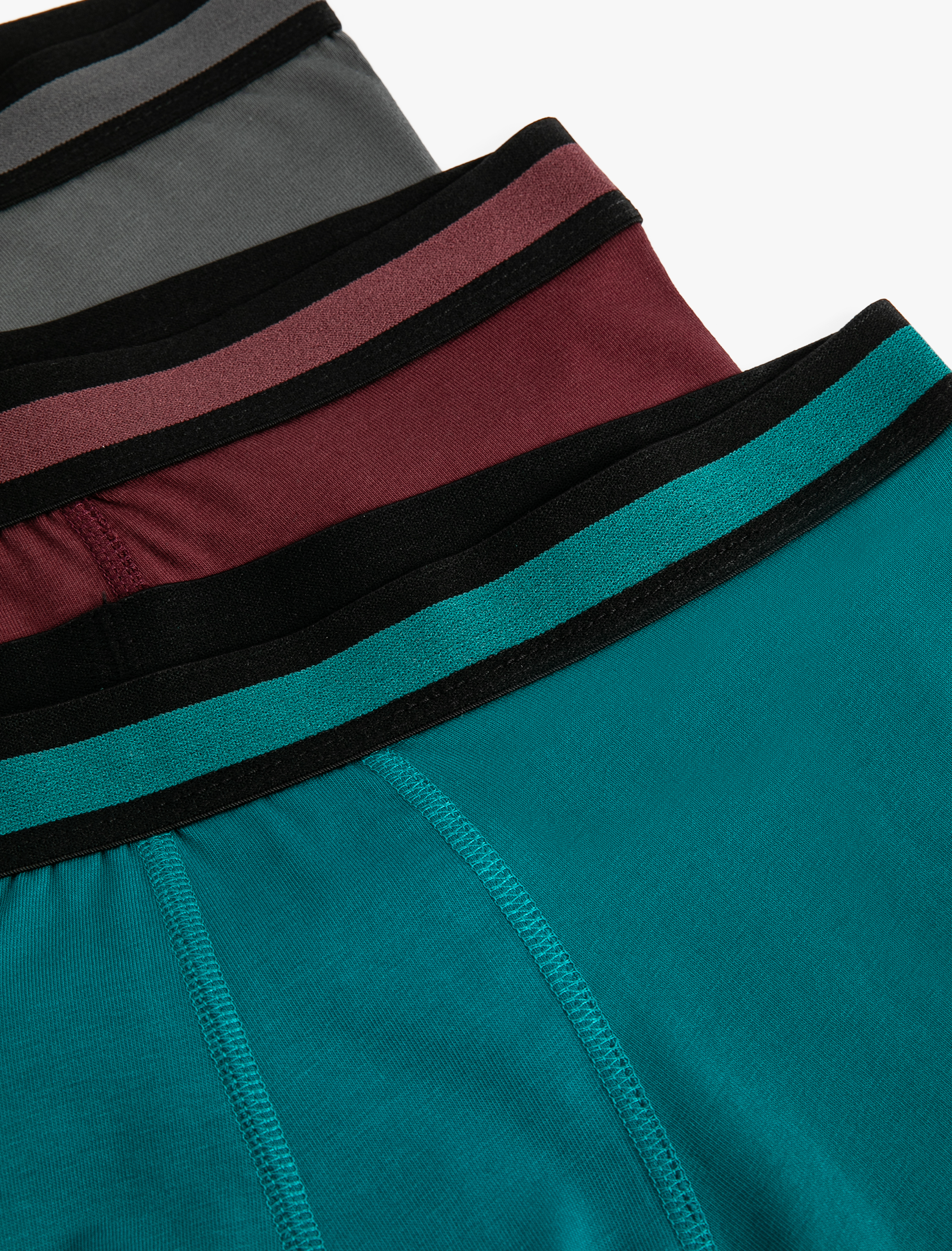 Basic Pamuklu 3'lü Boxer Seti