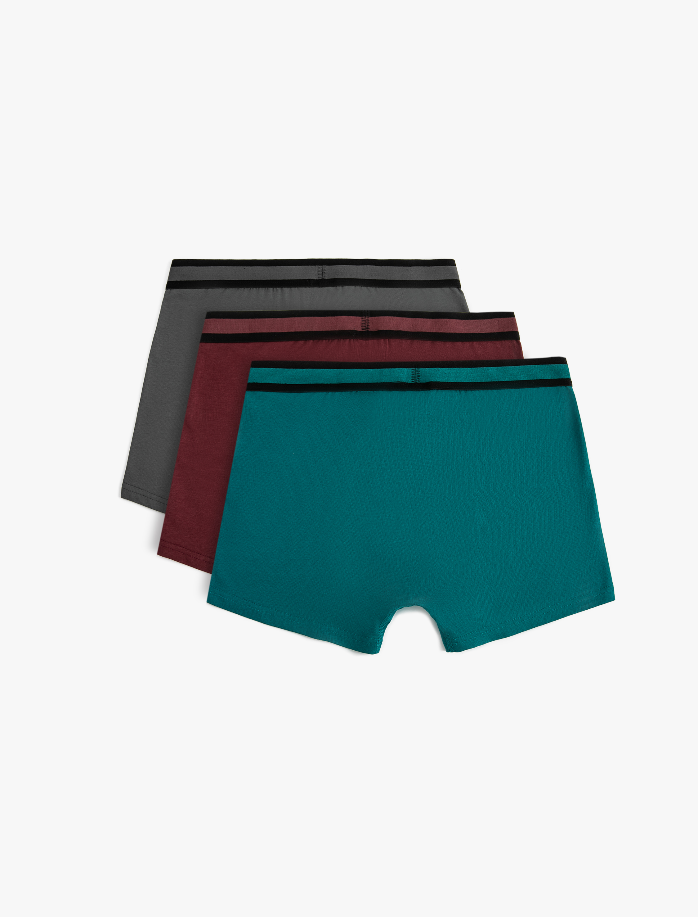 Basic Pamuklu 3'lü Boxer Seti