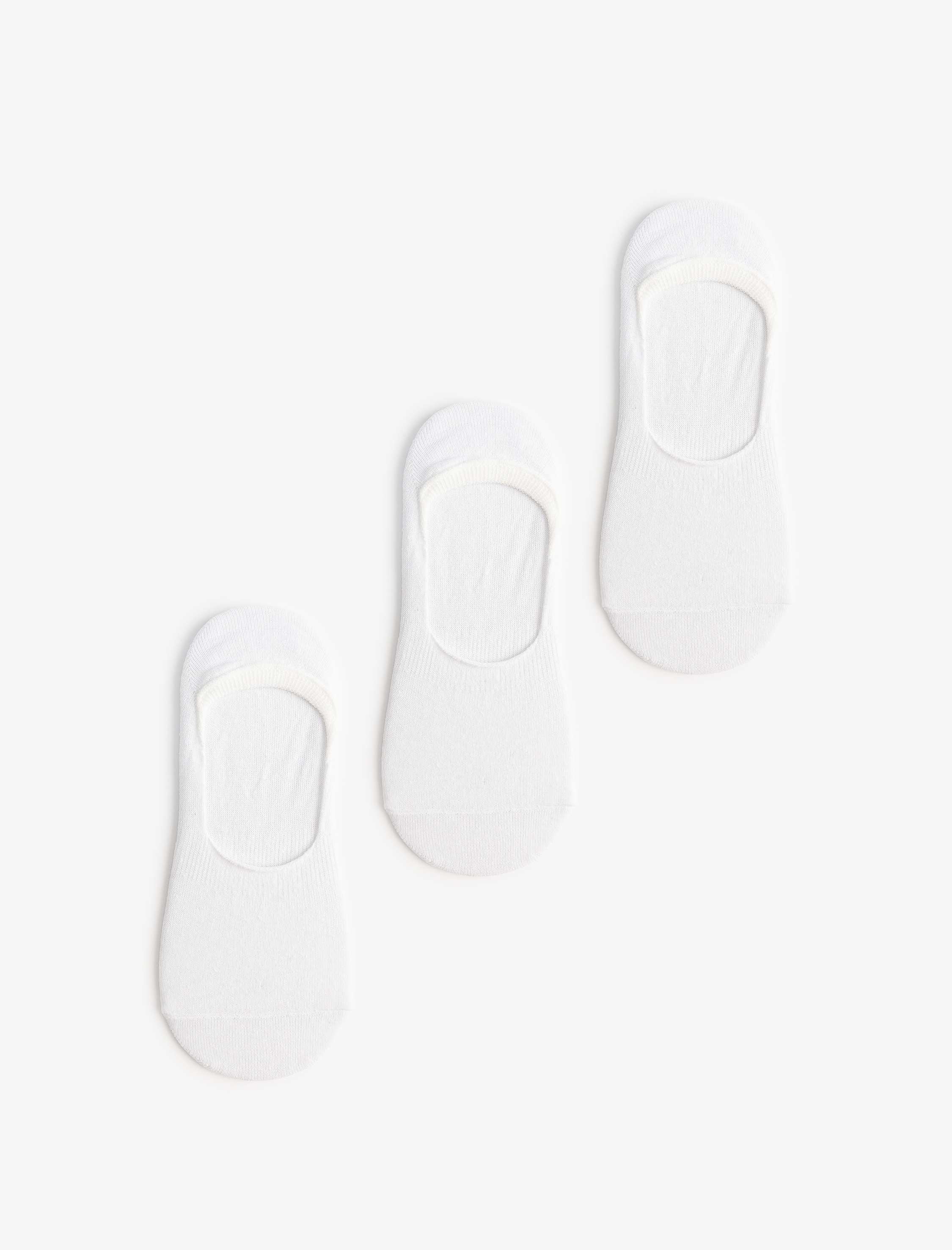  Kadın Babet Çorap Seti 3'lü Çok Renkli