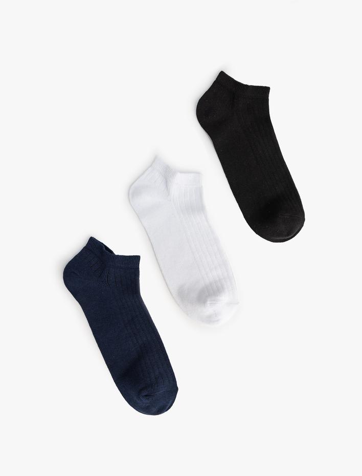 Erkek Patik Çorap 3'lü Paket