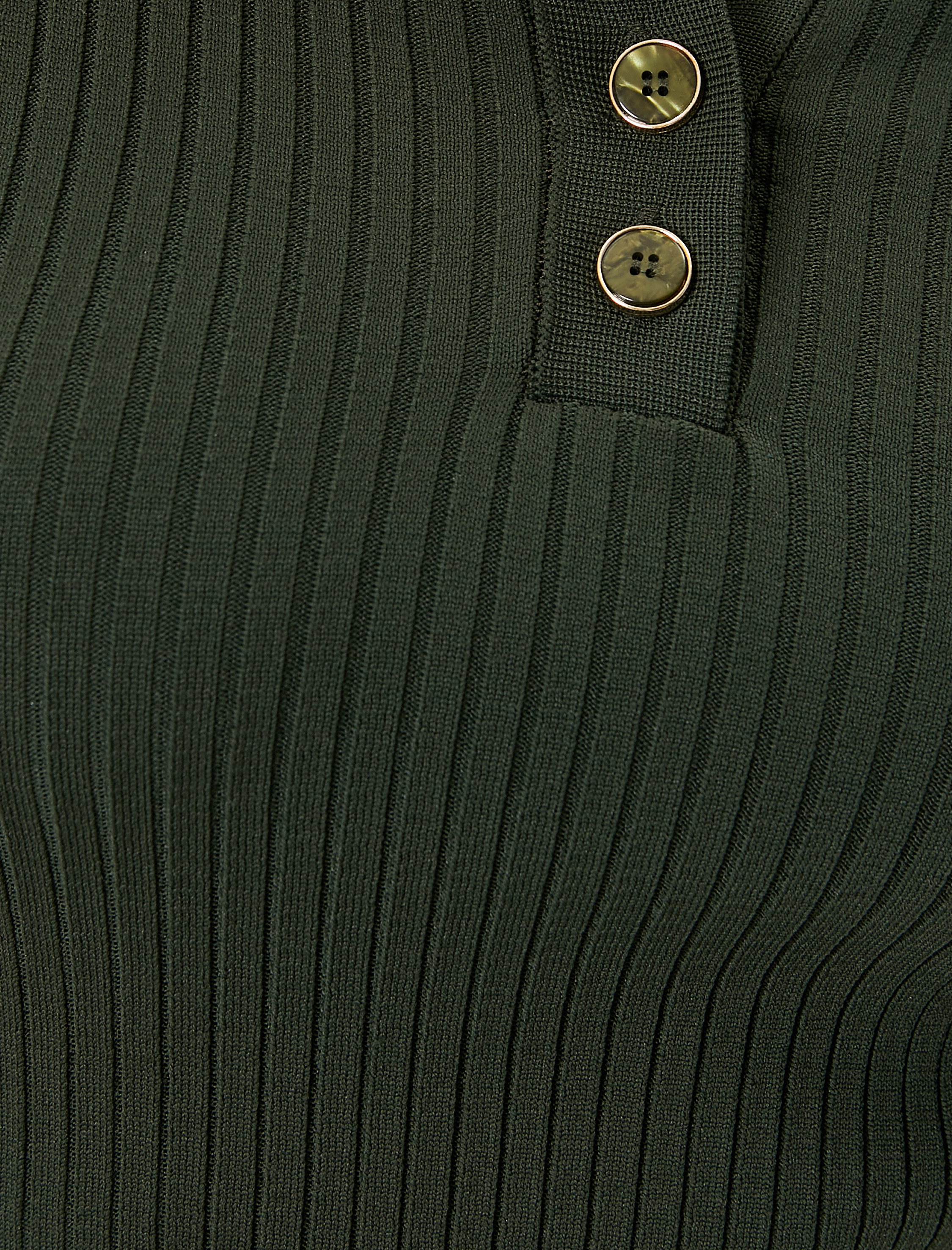   Polo Yaka Kazak Kısa Kollu Düğme Detaylı Kaşkorse Slim Fit