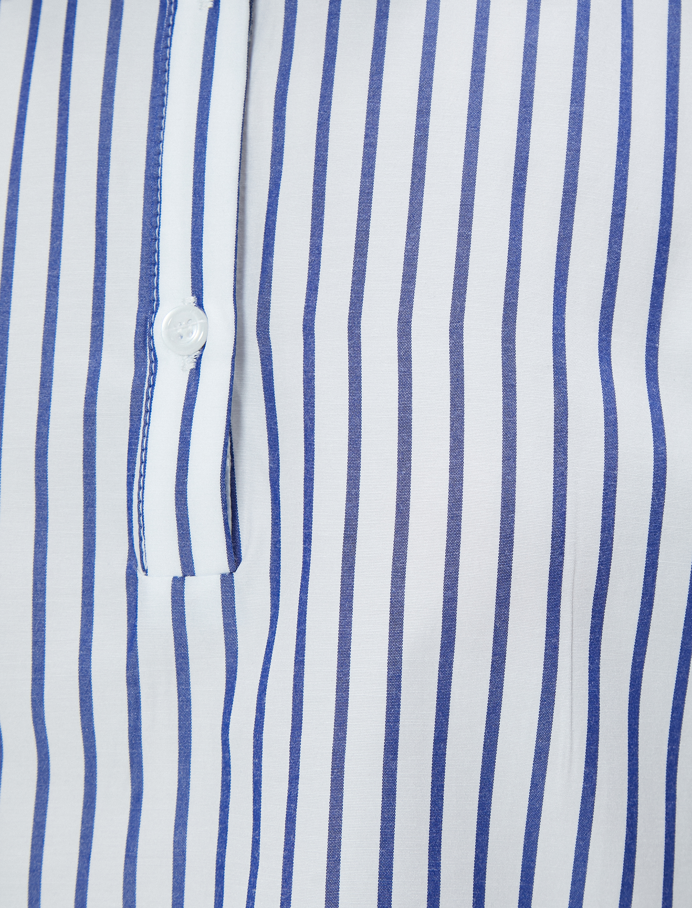   Kısa Kollu Gömlek Crop Düğmeli Klasik Yaka Slim Fit