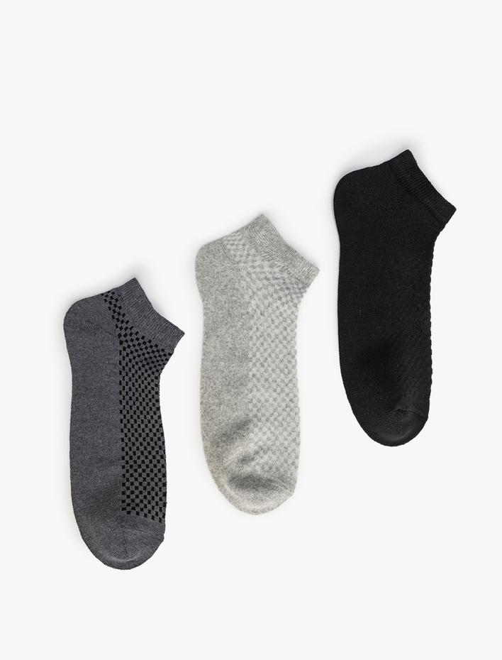 Erkek Patik Çorap 3'lü Paket