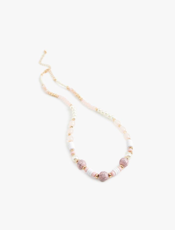 Kadın İncili Boncuklu Kolye