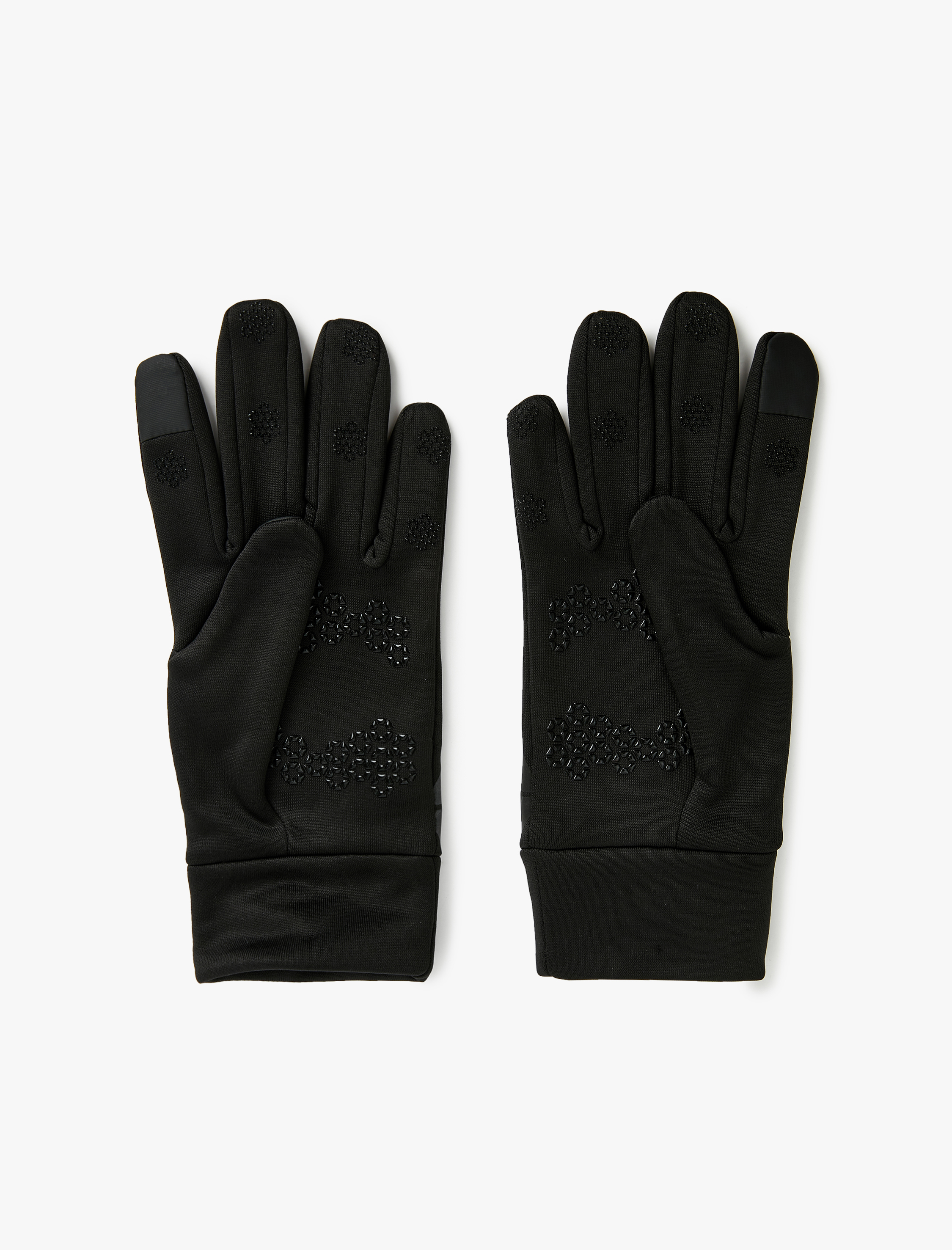 Erkek Spor Eldiven Geometrik Baskılı