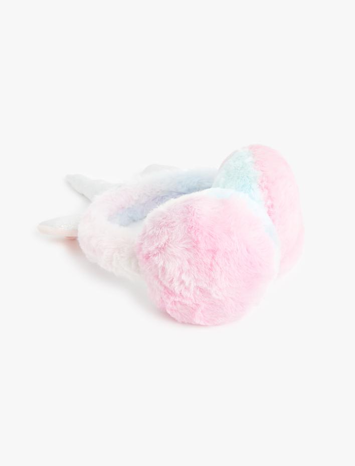 Kız Çocuk Unicorn Peluş Kulaklık