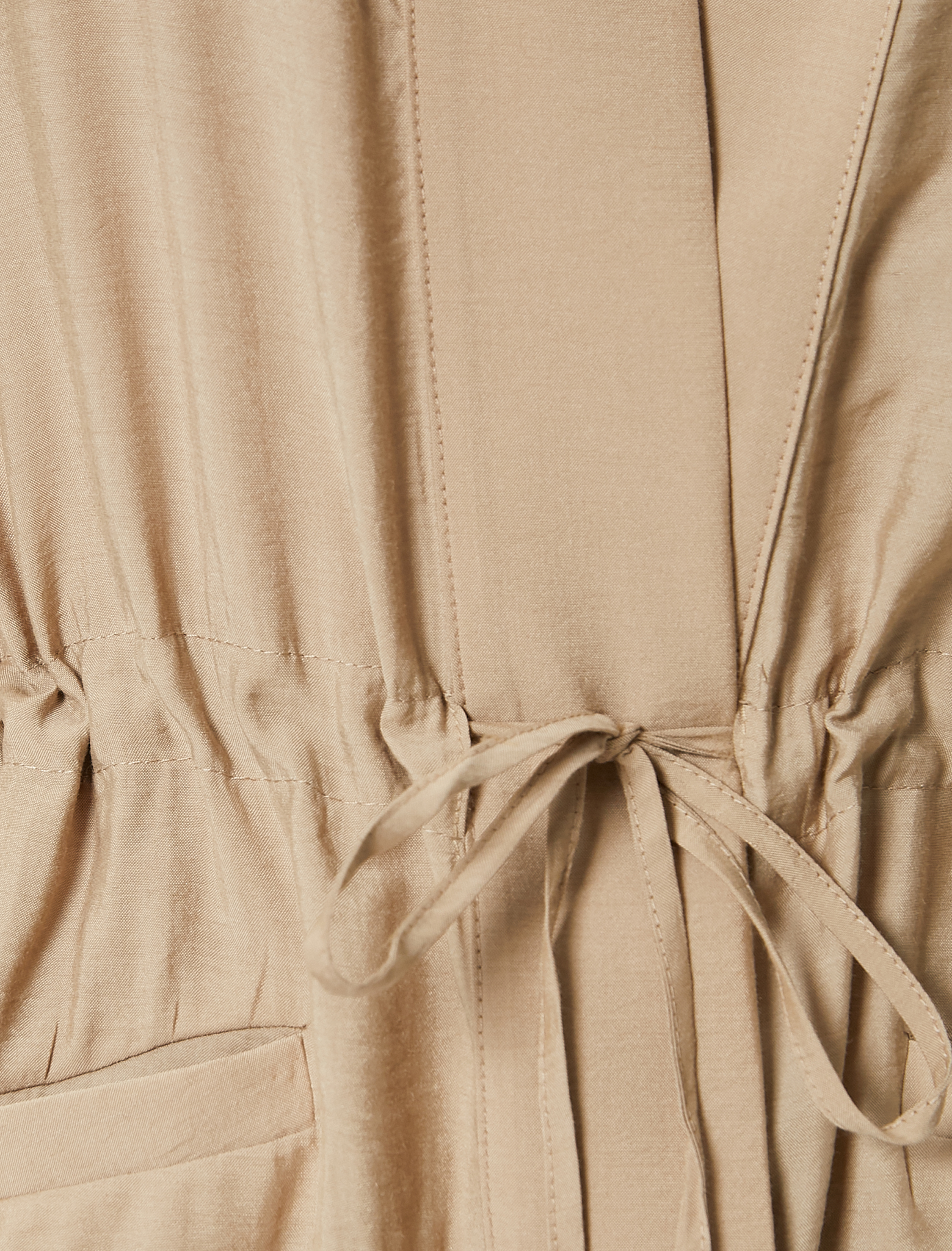   Modal Kumaş Kimono Cepli Beli Bağlamalı