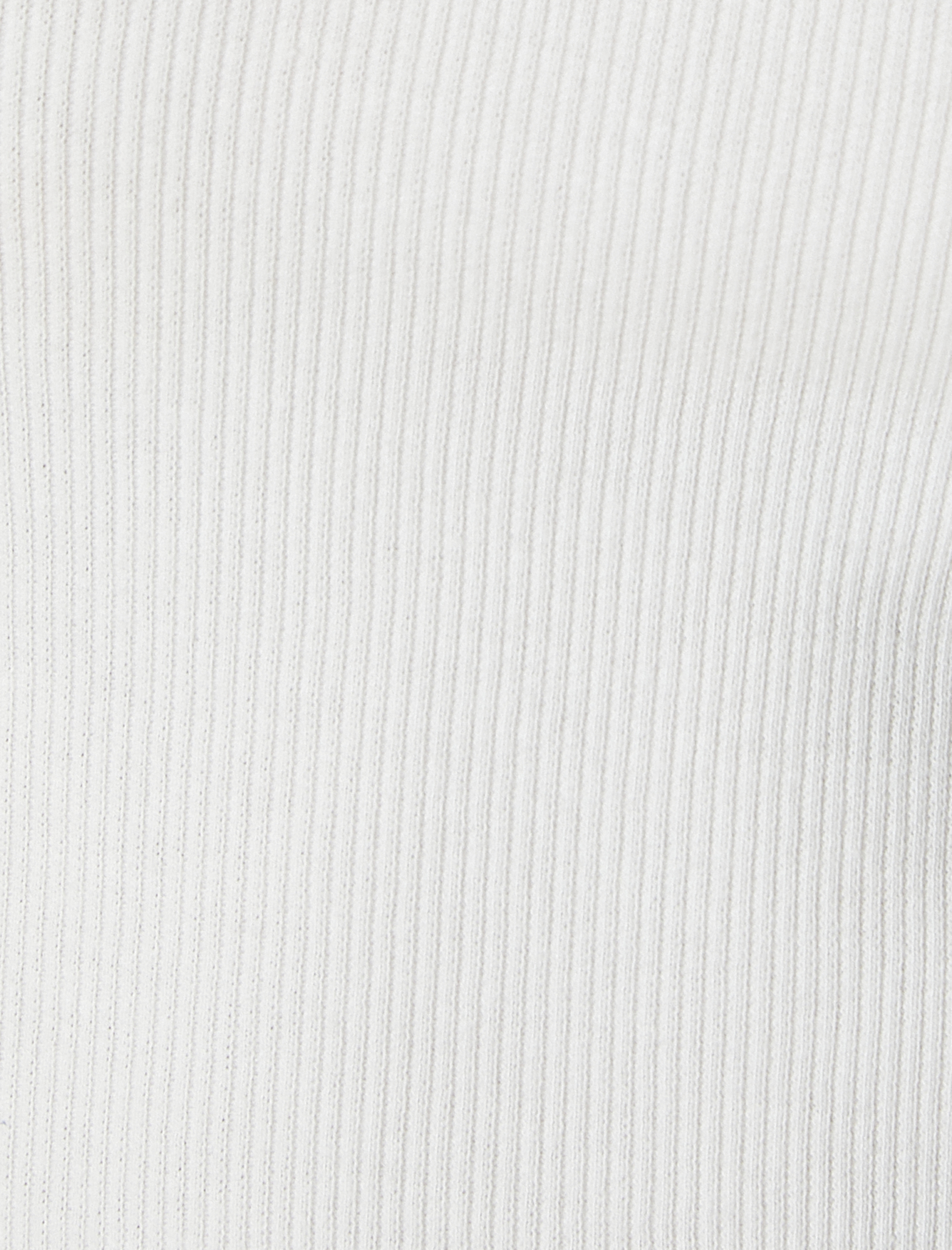   Tek Omuz Crop Atlet Pencere Detaylı Ribanalı Pamuklu