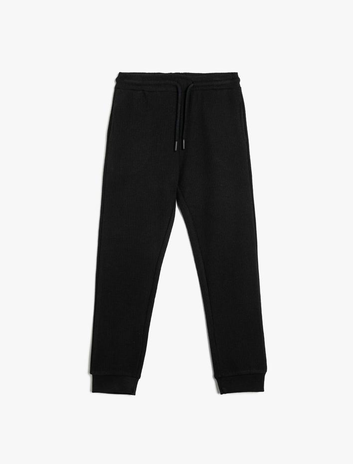 Erkek Çocuk Basic Jogger Eşofman Altı Beli Bağlamalı