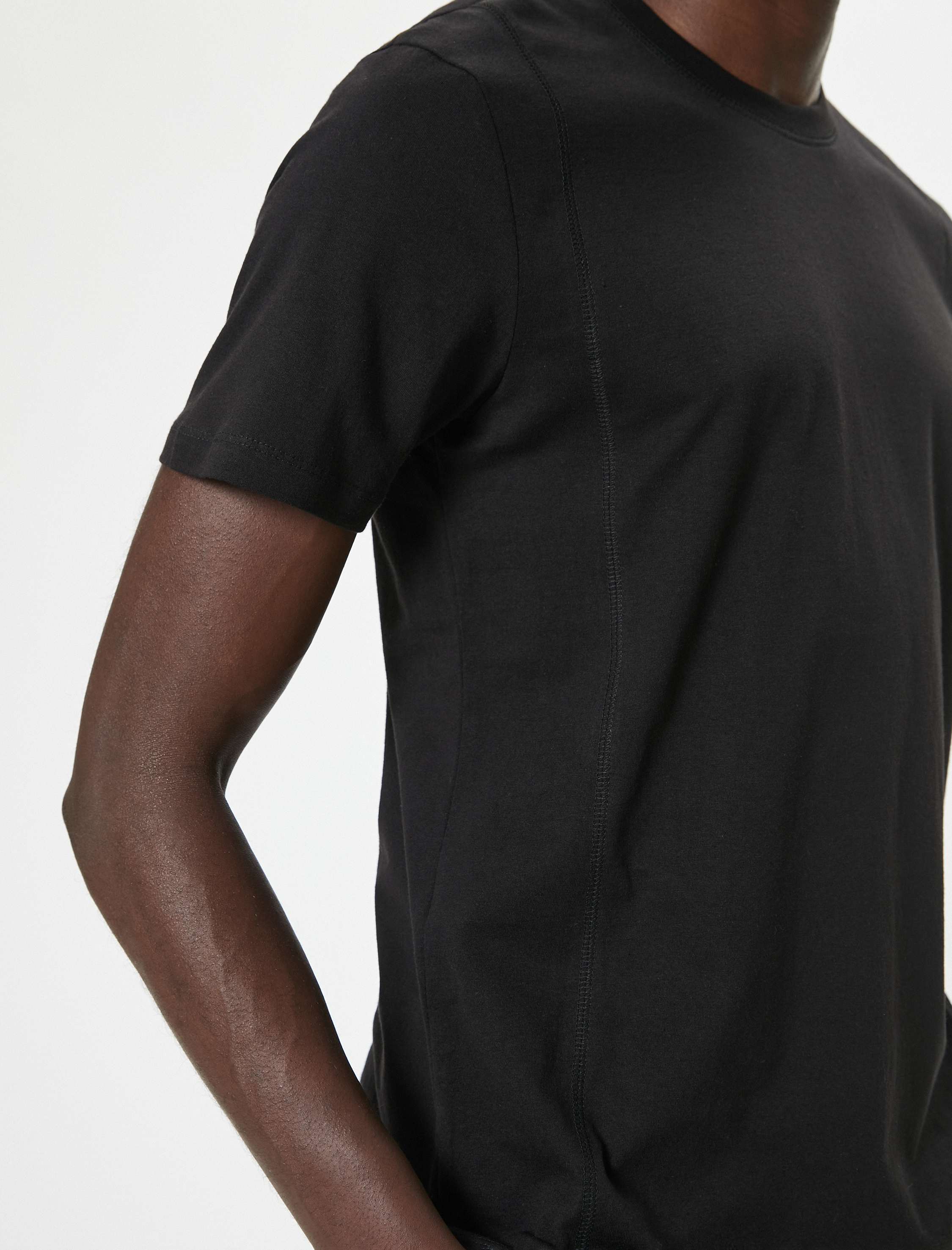   Basic Tişört Slim Fit Bisiklet Yaka Kısa Kollu Pamuklu