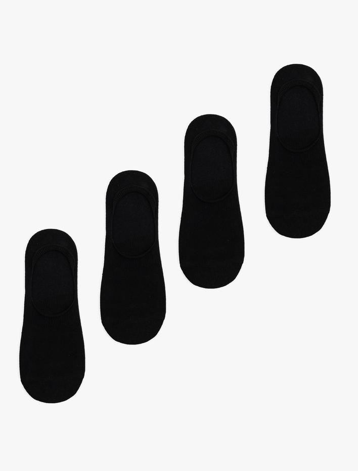 Erkek Sneaker Çorabı 4'lü Paket