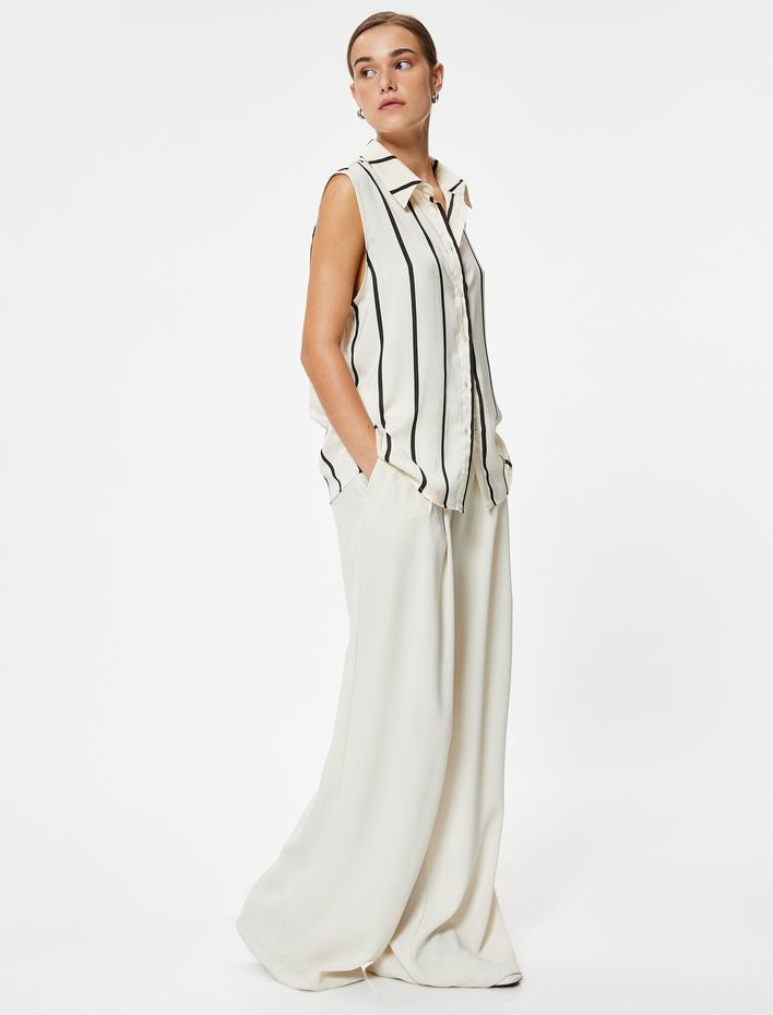  Kolsuz Gömlek Klasik Yaka