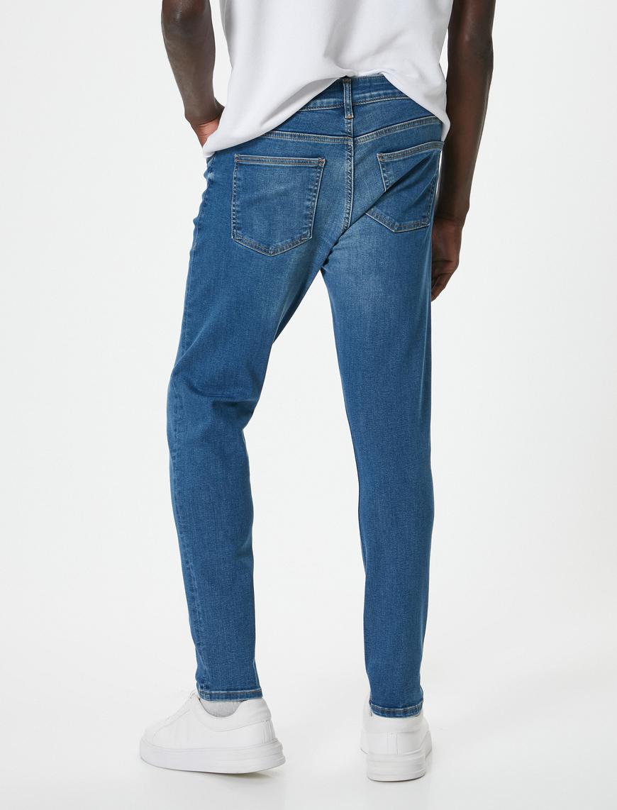   Skinny Fit Kot Pantolon - Michael Jean