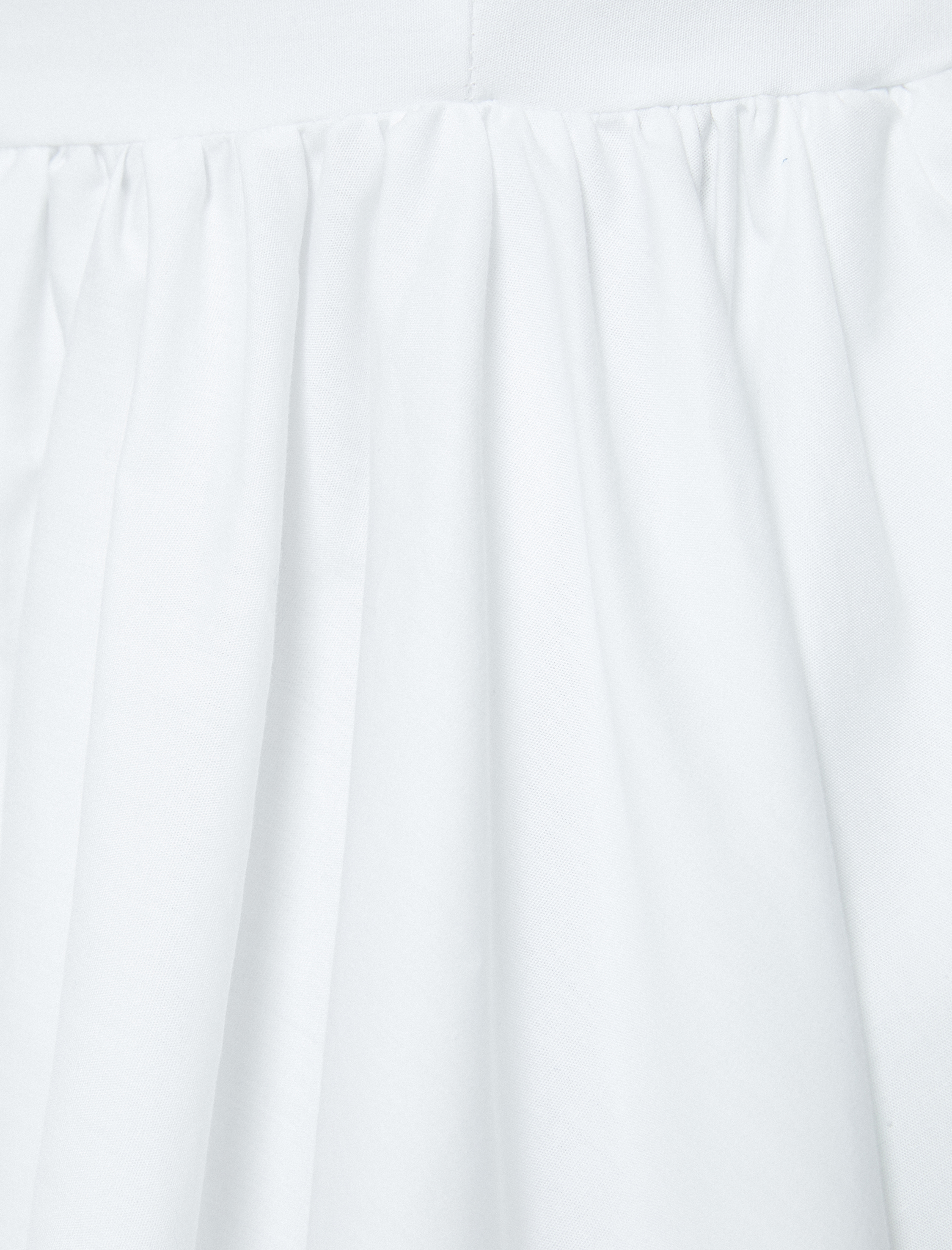   Mini Balon Elbise İnce Askılı Astarlı Pamuklu Poplin Kumaş Slim Fit