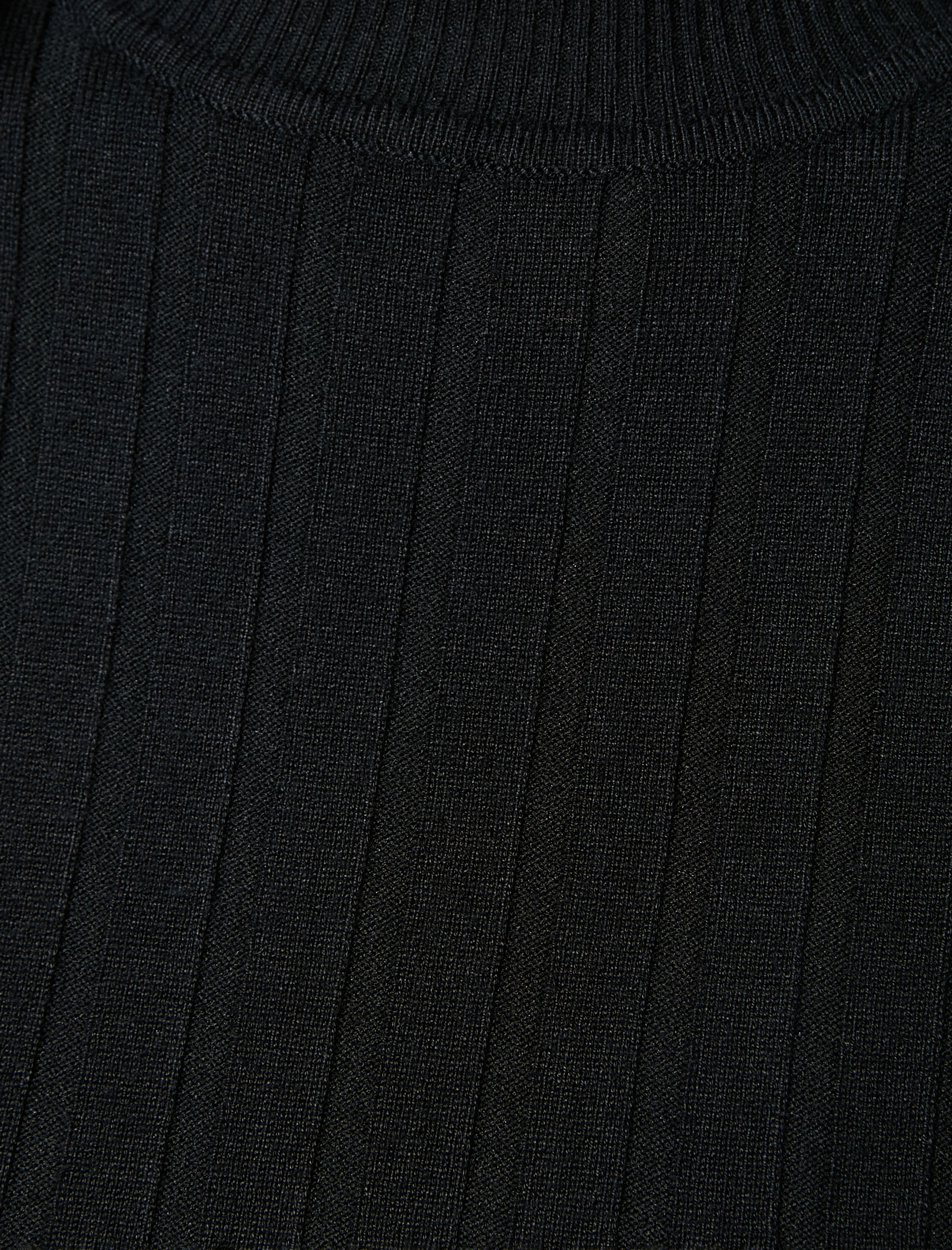   Basic Triko Kazak Dik Yaka Dokulu