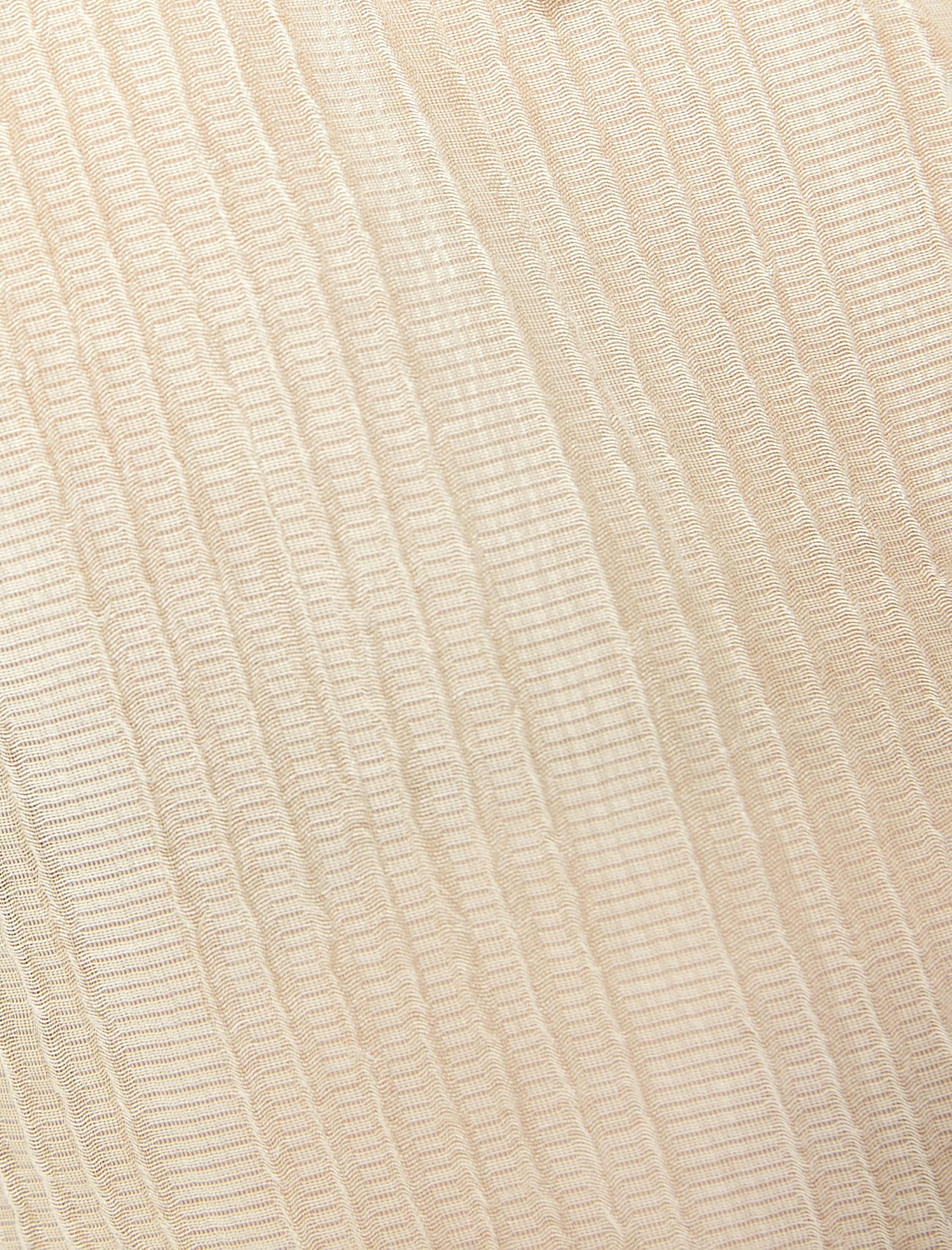   Balon Kol Gömlek Yarı Transparan 3/4 Kol Dokulu