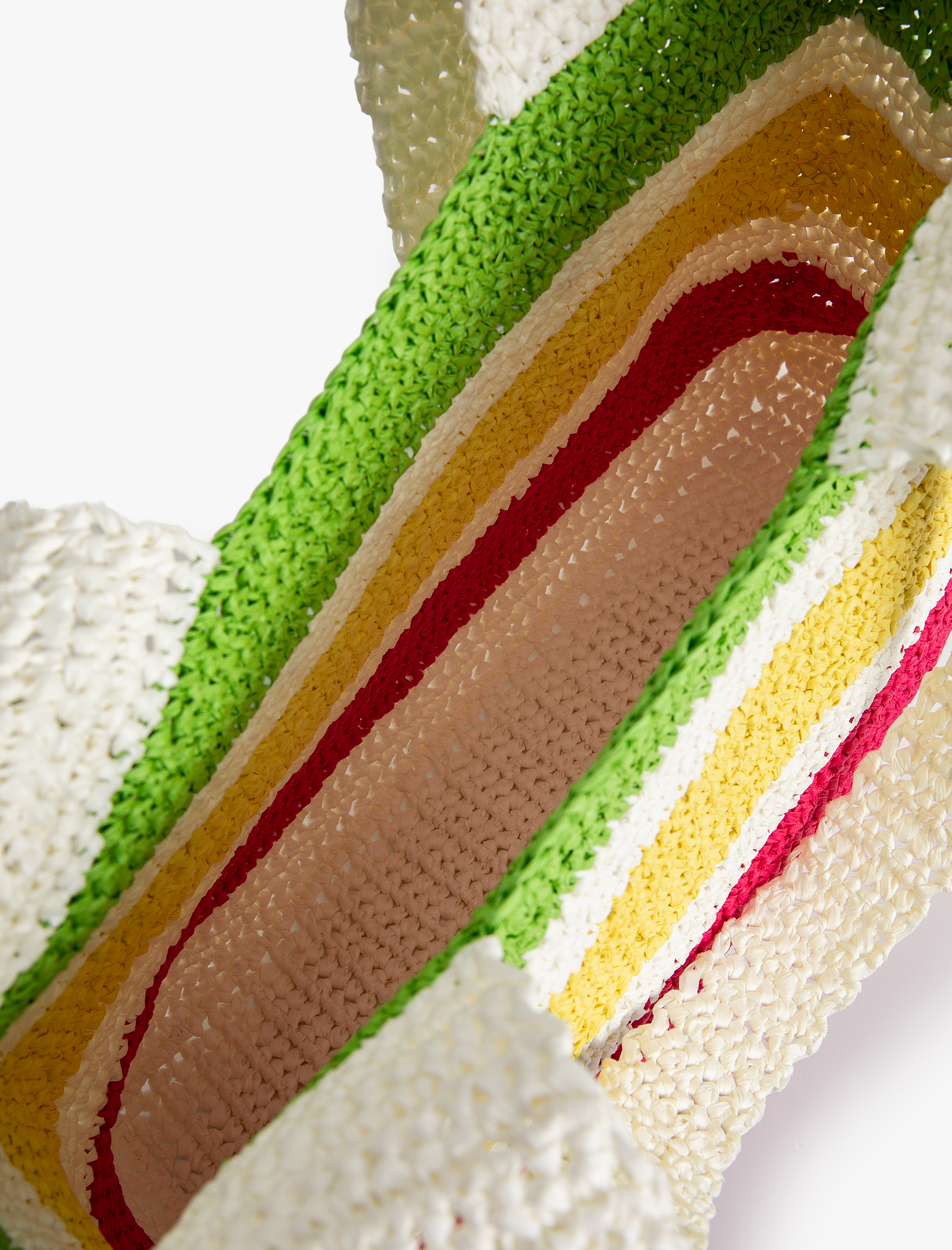  Kadın Koton X Sibil Çetinkaya - Şerit Detaylı Hasır Omuz Çantası