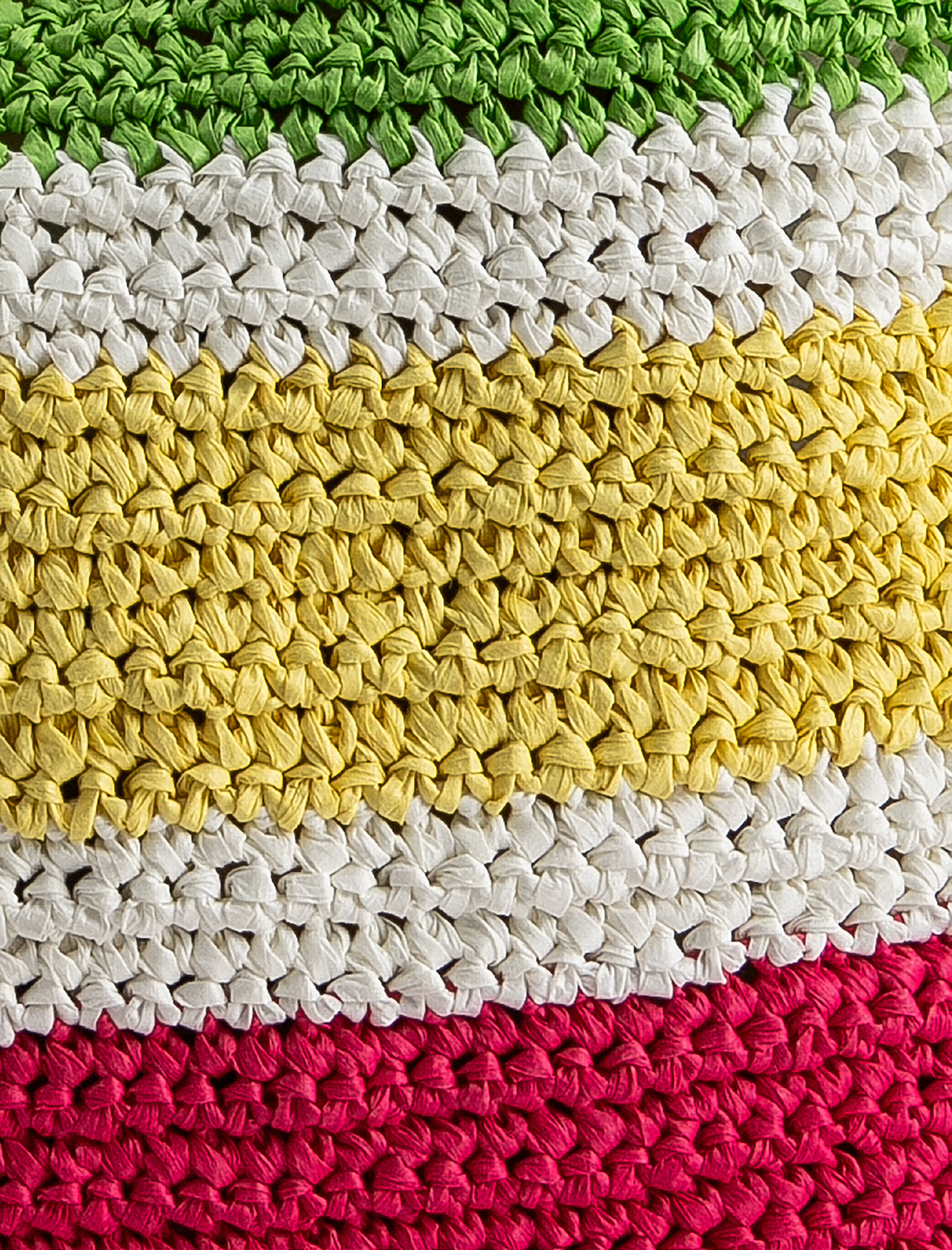  Kadın Koton X Sibil Çetinkaya - Şerit Detaylı Hasır Omuz Çantası