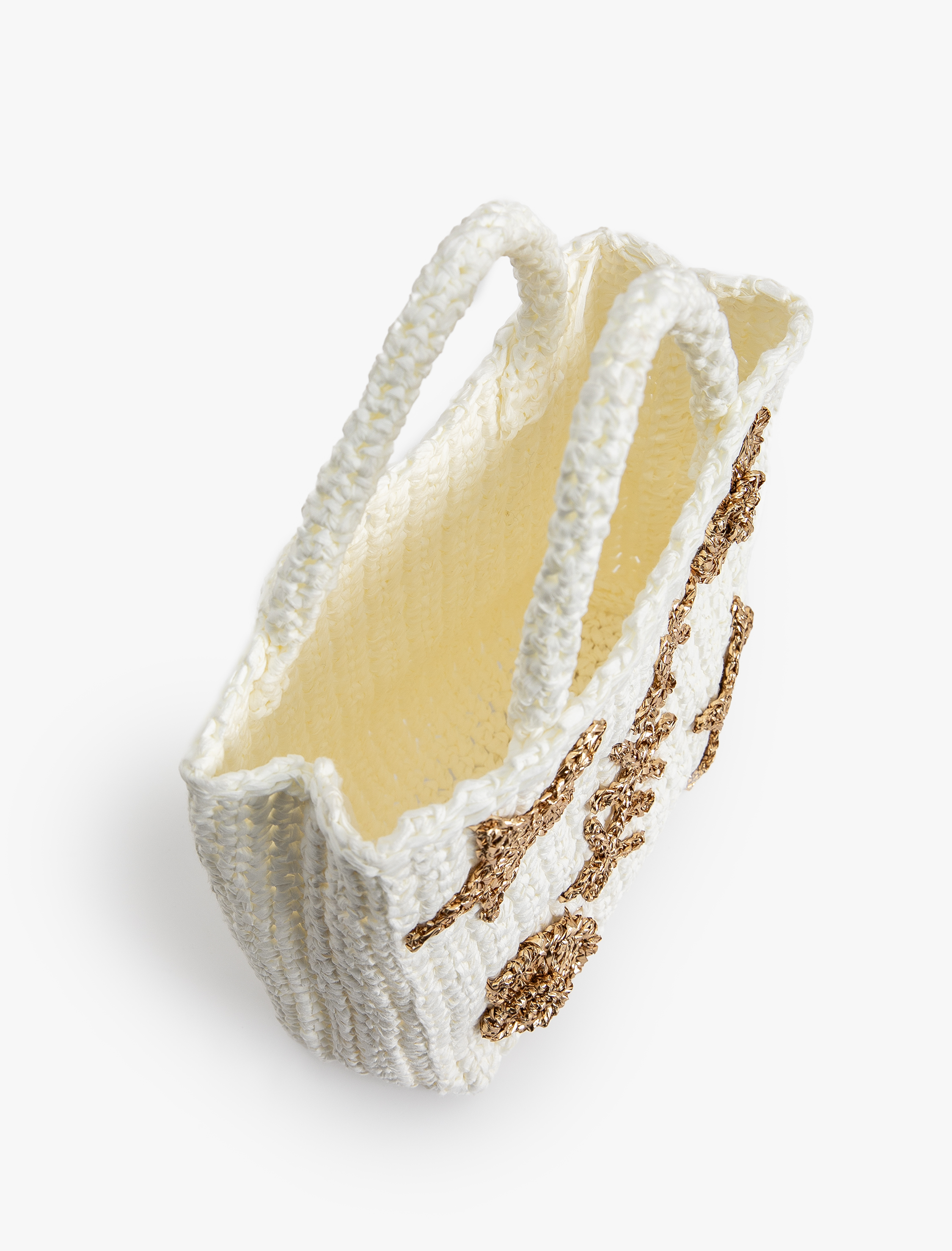  Kadın Koton X Sibil Çetinkaya - İşleme Detaylı Örgü Çanta