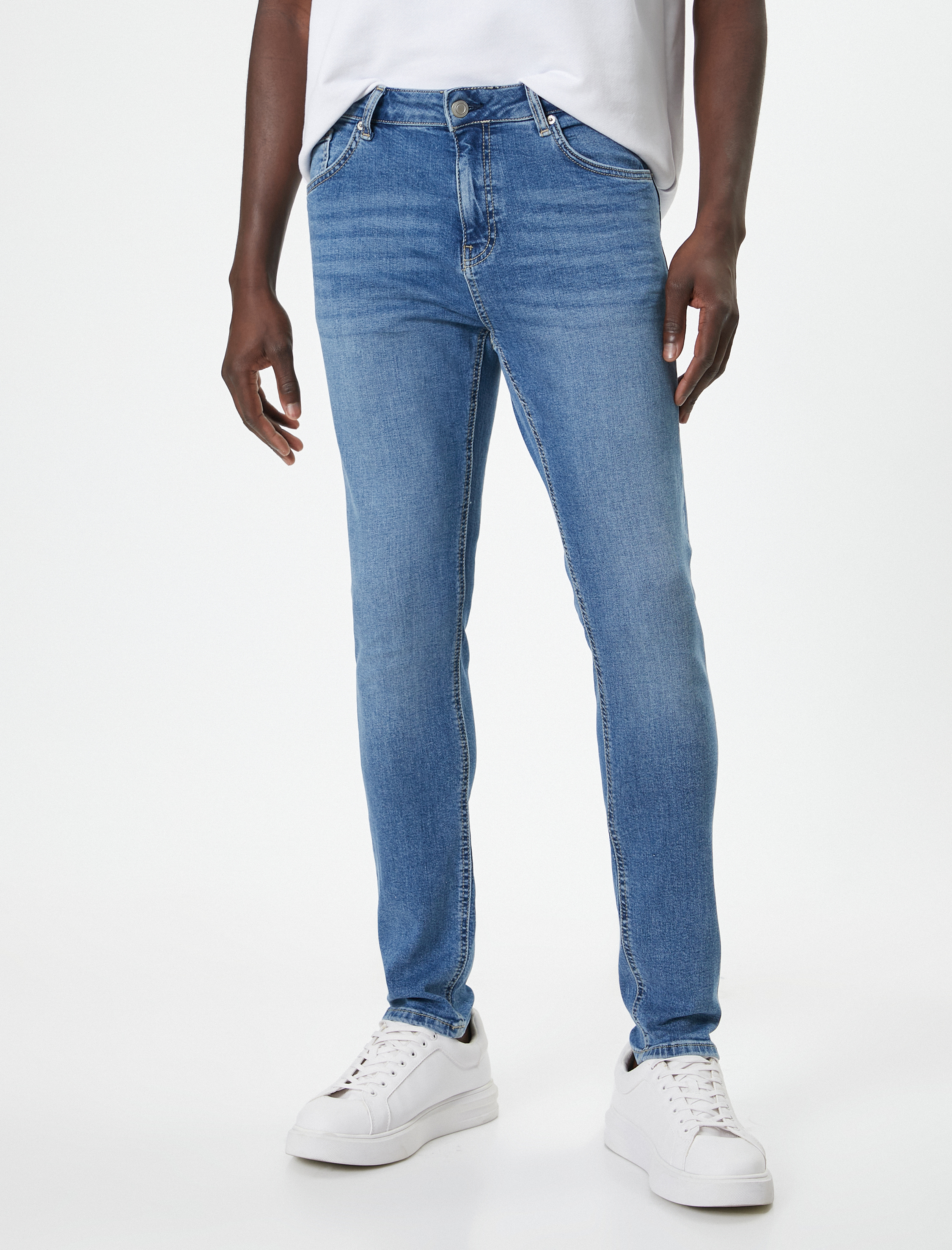   Skinny Fit Kot Pantolon - Michael Jean