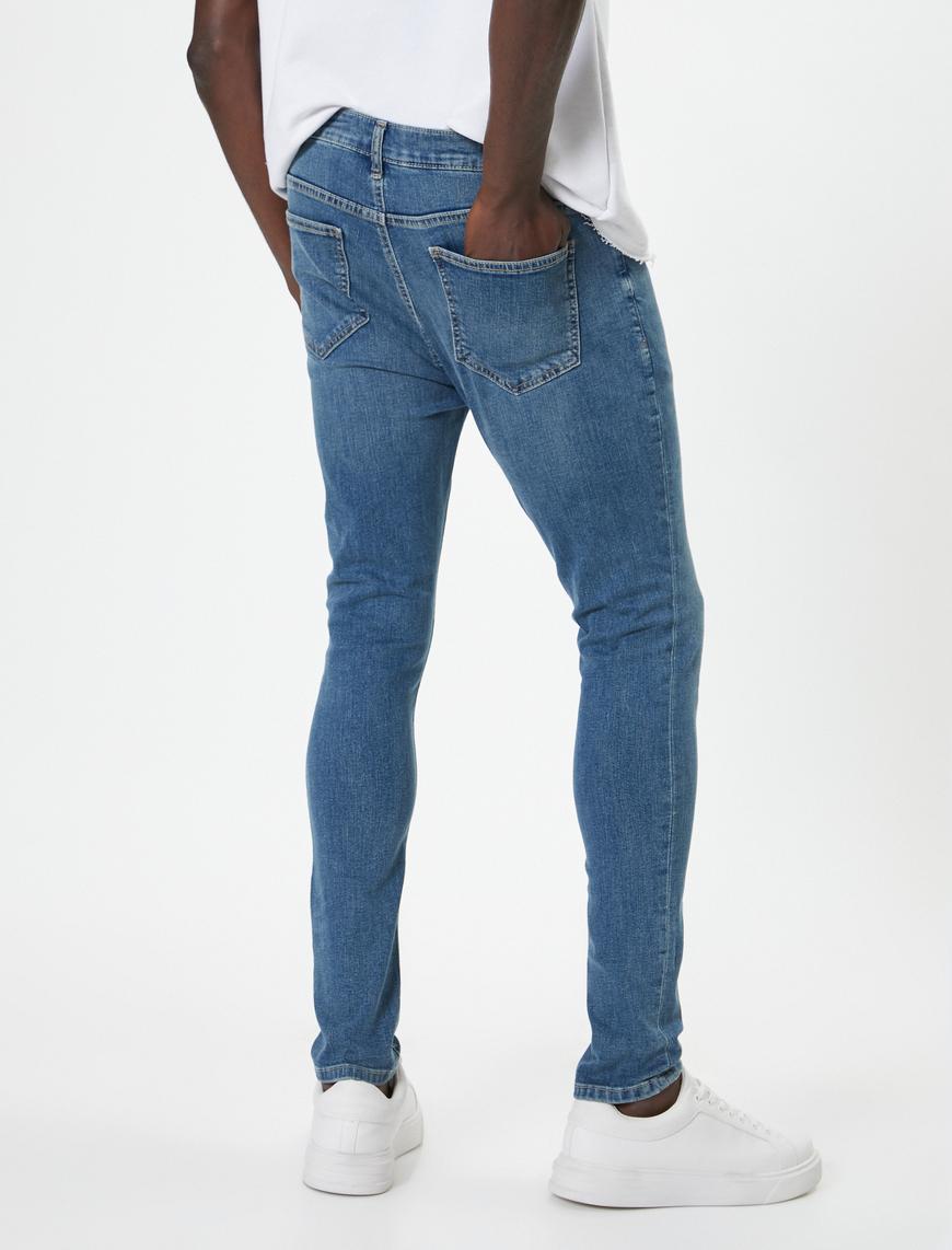   Super Skinny Fit Kot Pantolon - Justin Jean