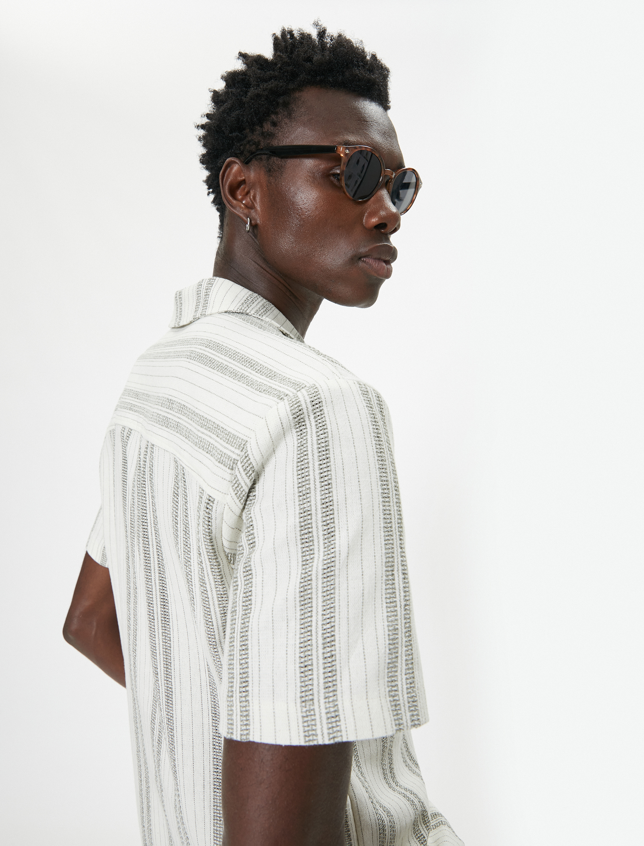   Pamuk Karışımlı Gömlek Regular Fit