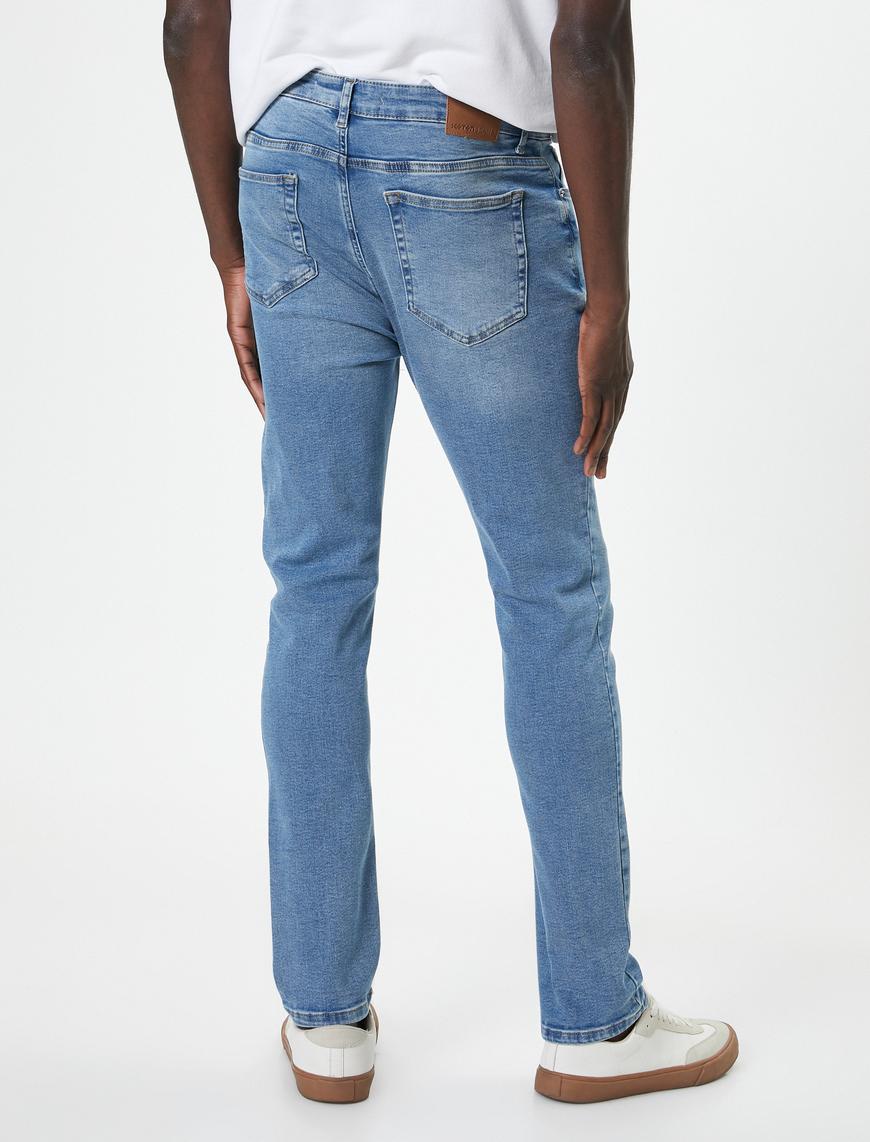   Slim Fit Kot Pantolon - Brad Jean