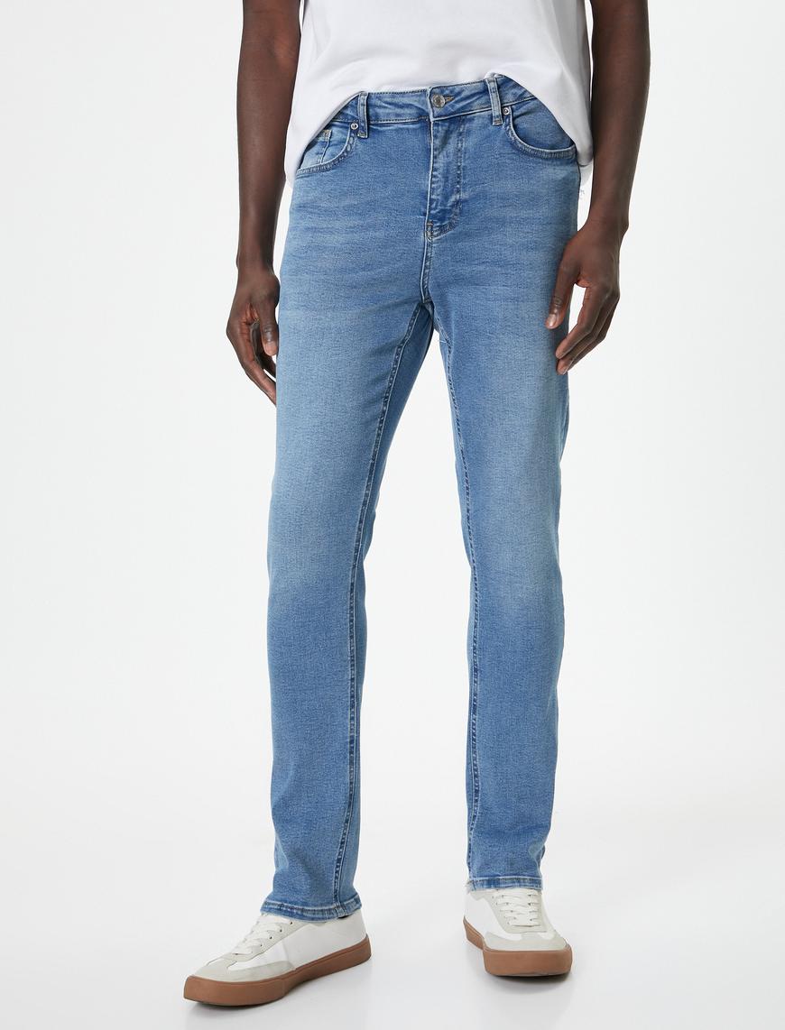   Slim Fit Kot Pantolon - Brad Jean