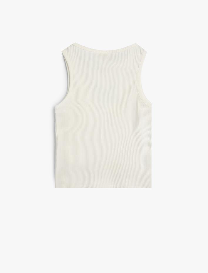 Kız Çocuk Atlet Kolsuz Kelebek Baskılı Ribanalı Pamuklu