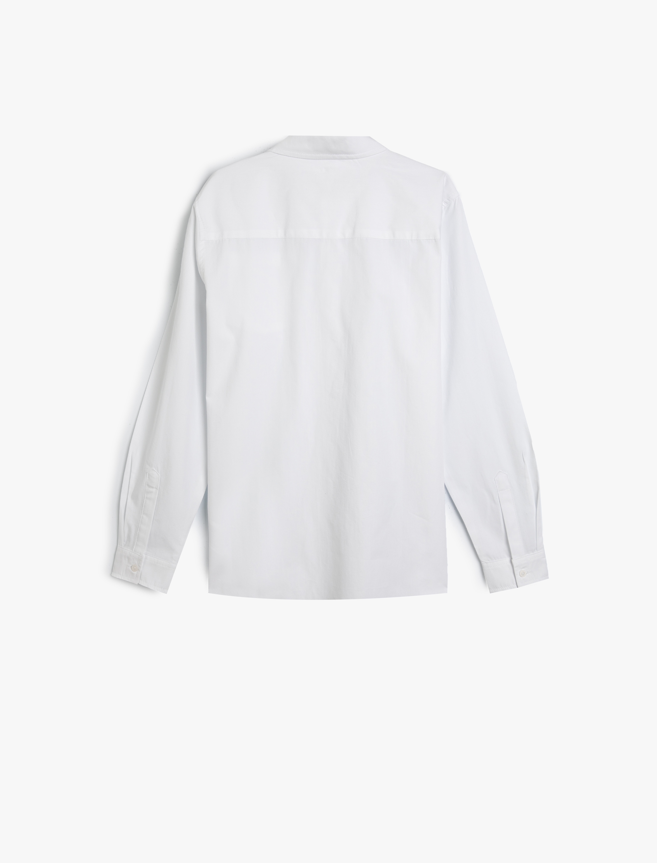  Erkek Çocuk Uzun Kollu Pamuklu Klasik Yaka Papyon Detaylı Okul Gömleği