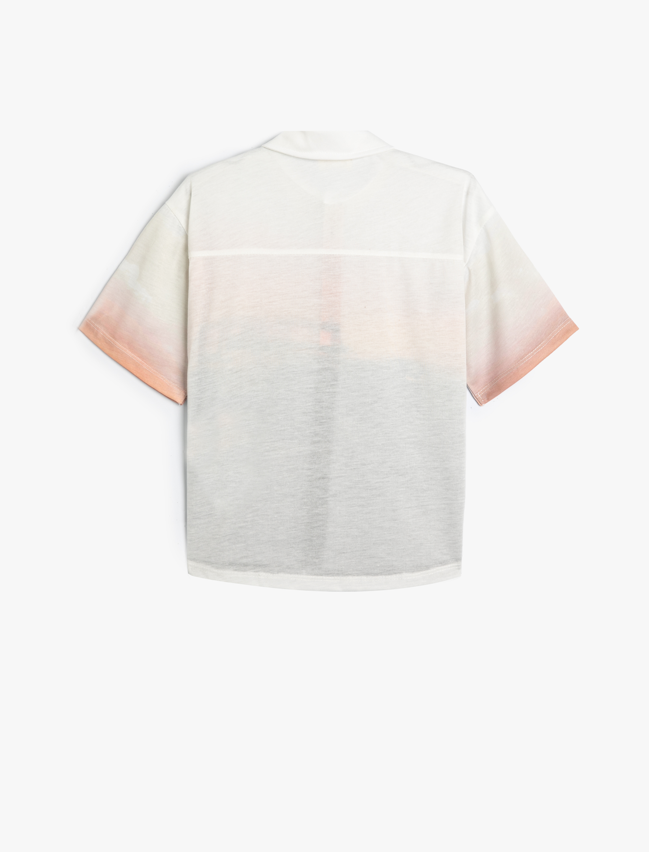 Erkek Çocuk Polo Yaka Tişört Kısa Kollu Baskı Detaylı Düğme Kapamalı