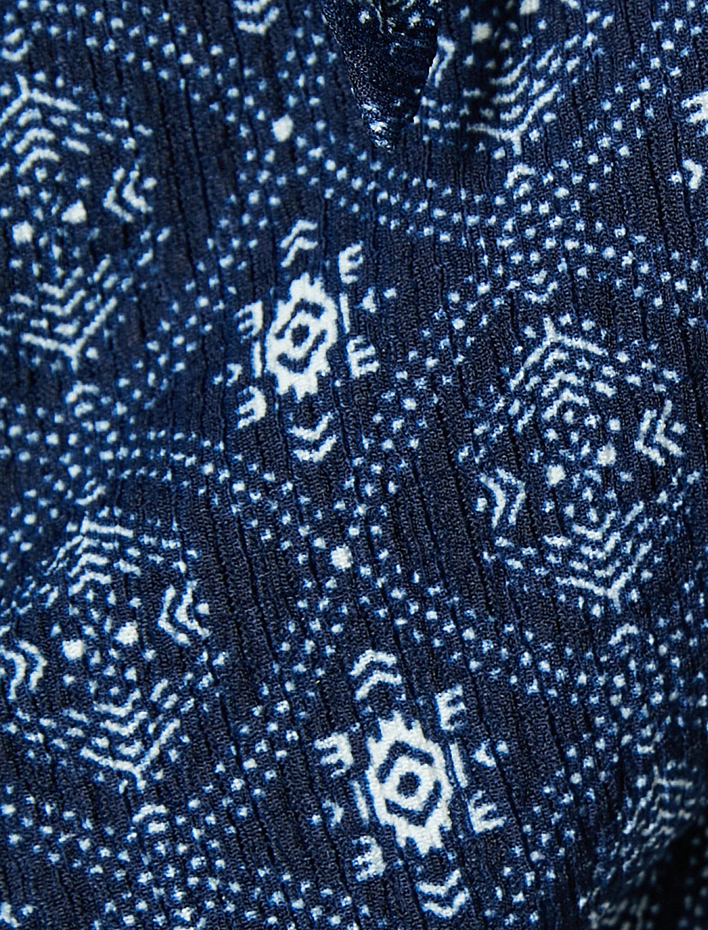   Drapeli Dokulu Gömlek Desenli Slim Fit Kısa Kollu Bürümcük