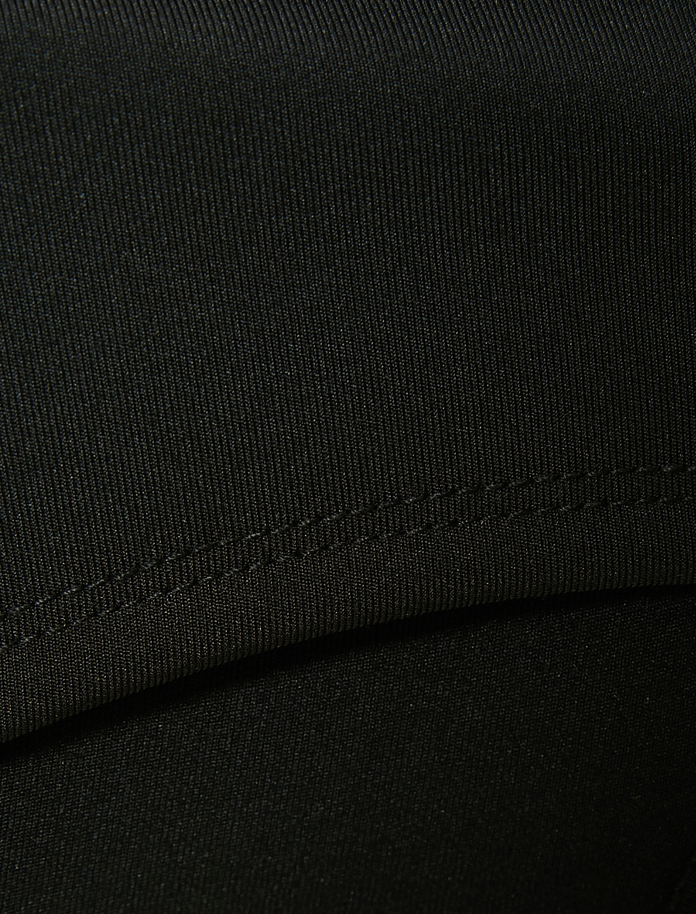   Sporcu Sütyeni Bisiklet Yaka Parçalı Uzun Kollu İnterlok