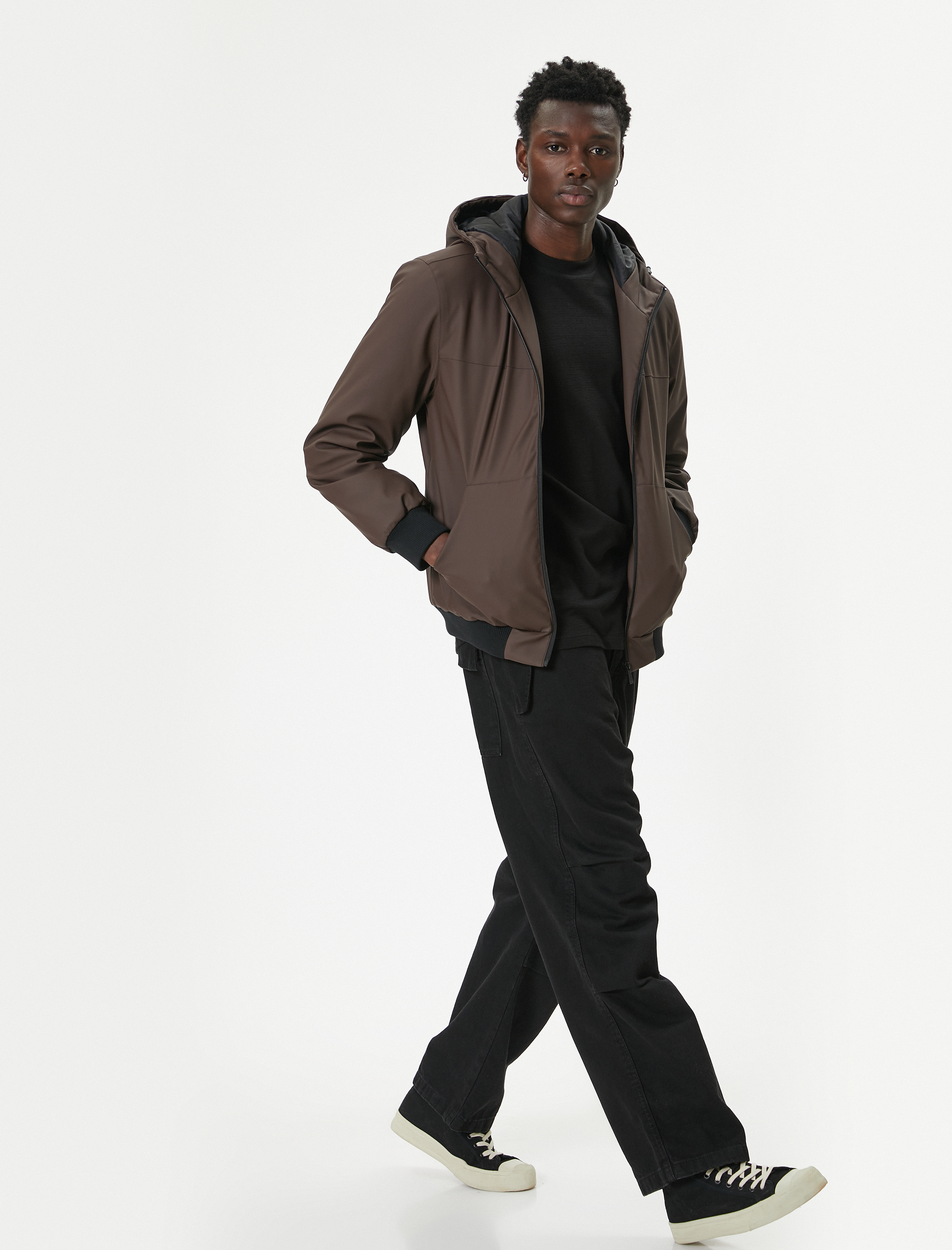   Mevsimlik Ceket Slim Fit Fermuarlı