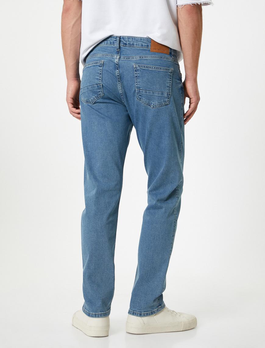   Slim Fit Kot Pantolon - Brad Jean