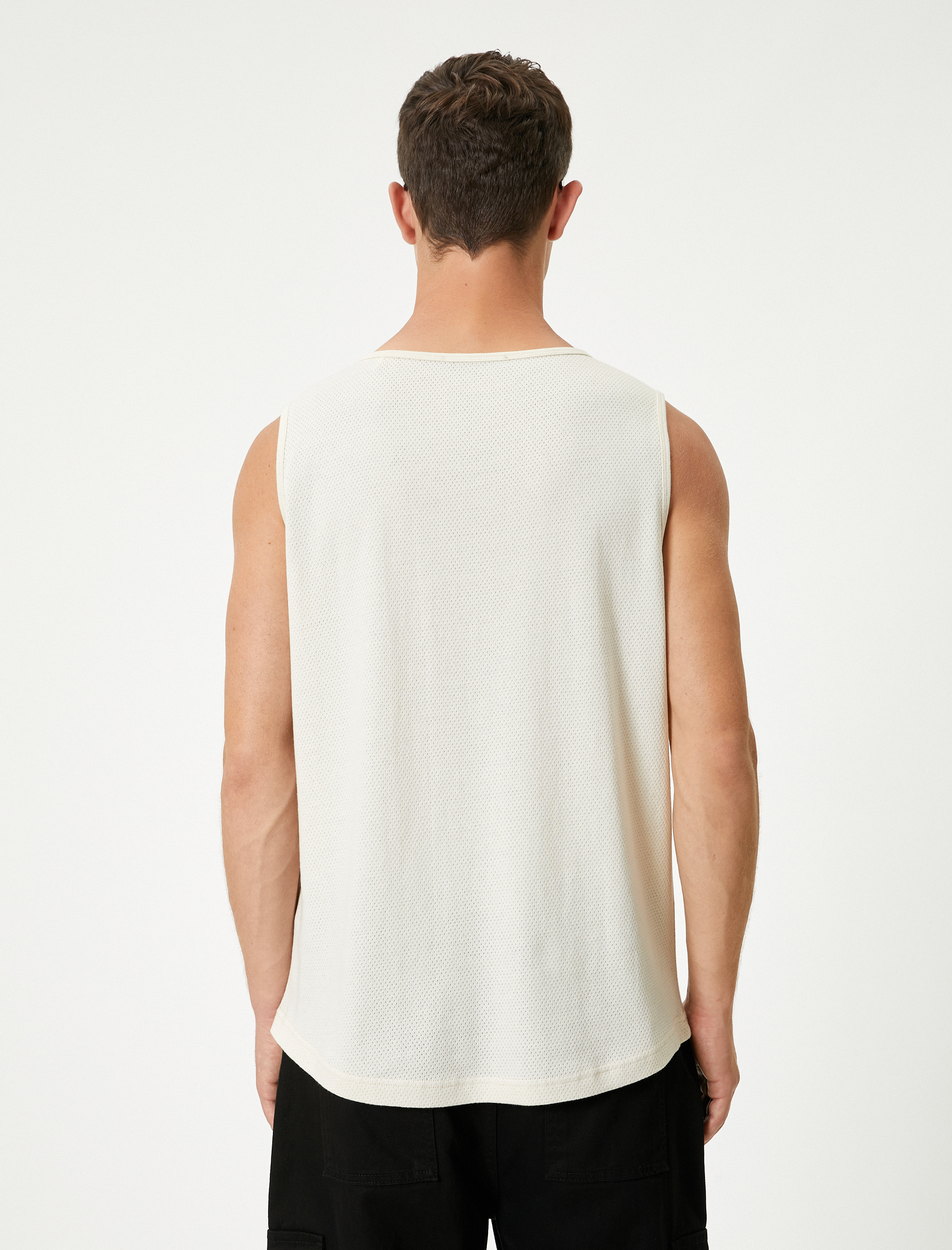   Basic Atlet Kolsuz Bisiklet Yaka Pamuklu