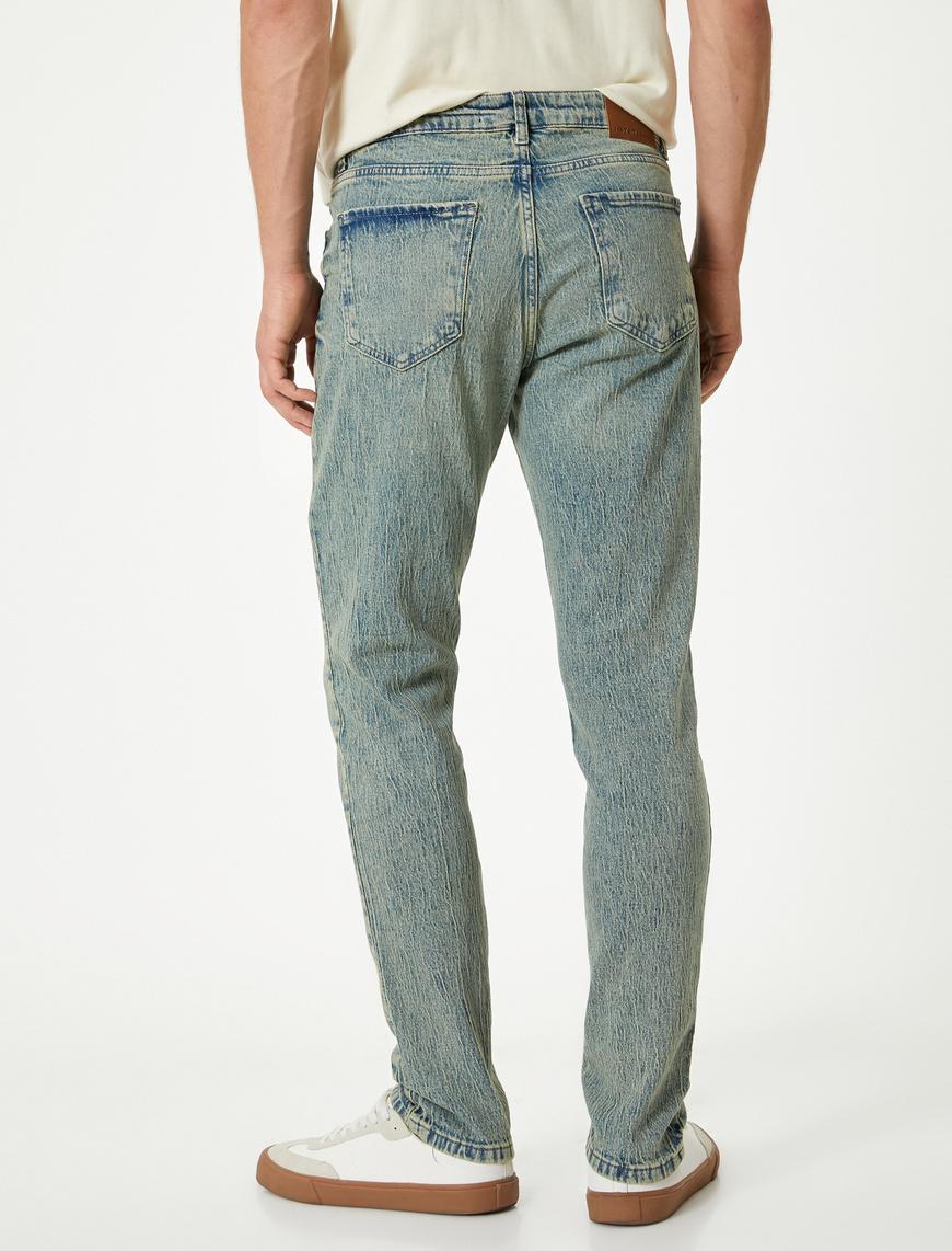   Slim Fit Kot Pantolon - Brad Jean