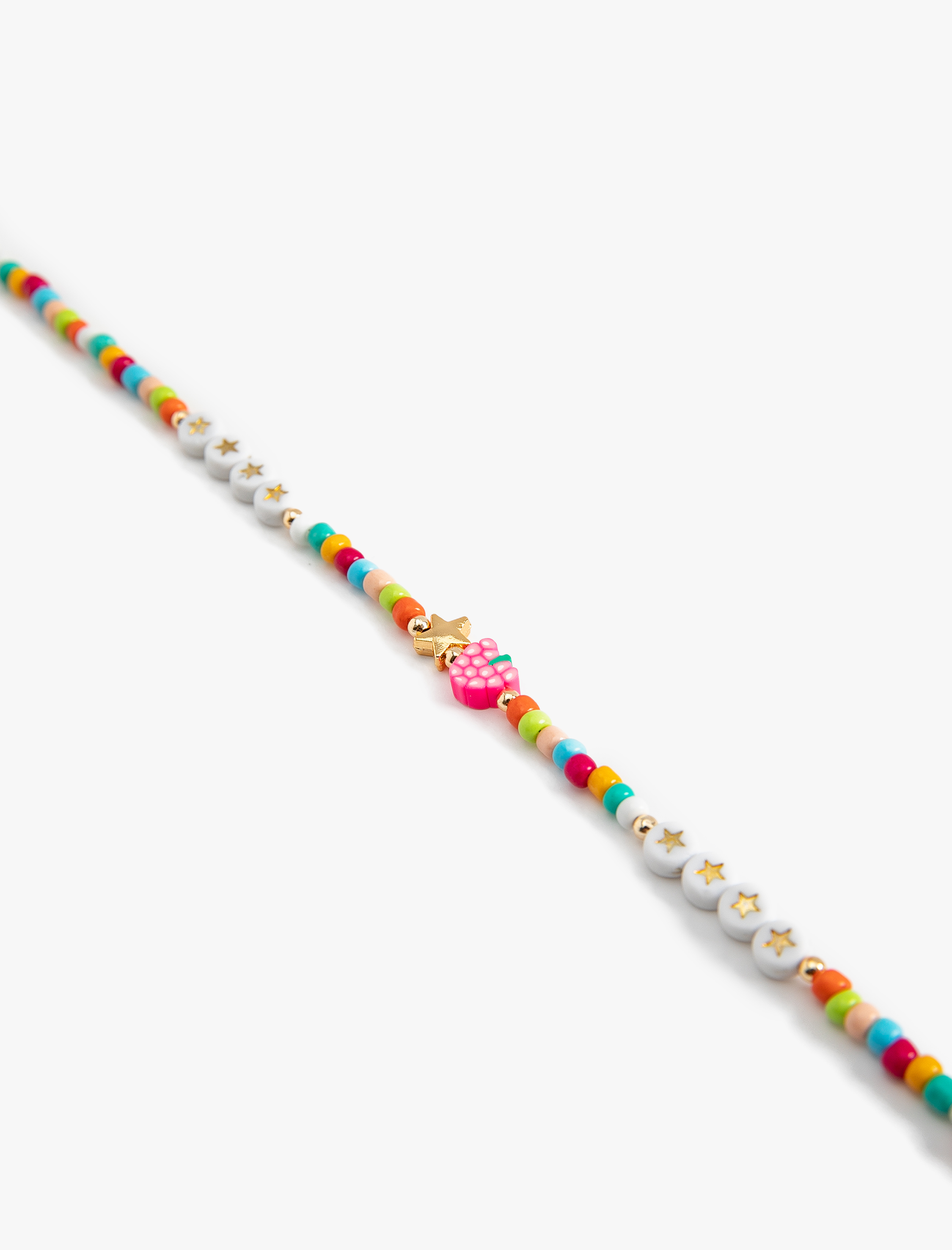  Kadın Boncuklu Kolye Çok Renkli