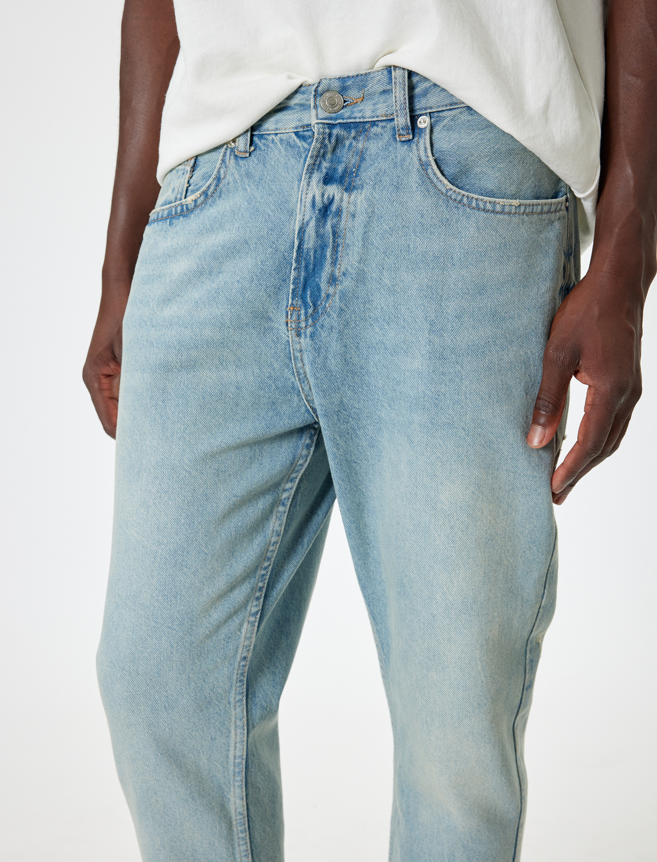 Slim Fit Kot Pantolon - Brad Jean