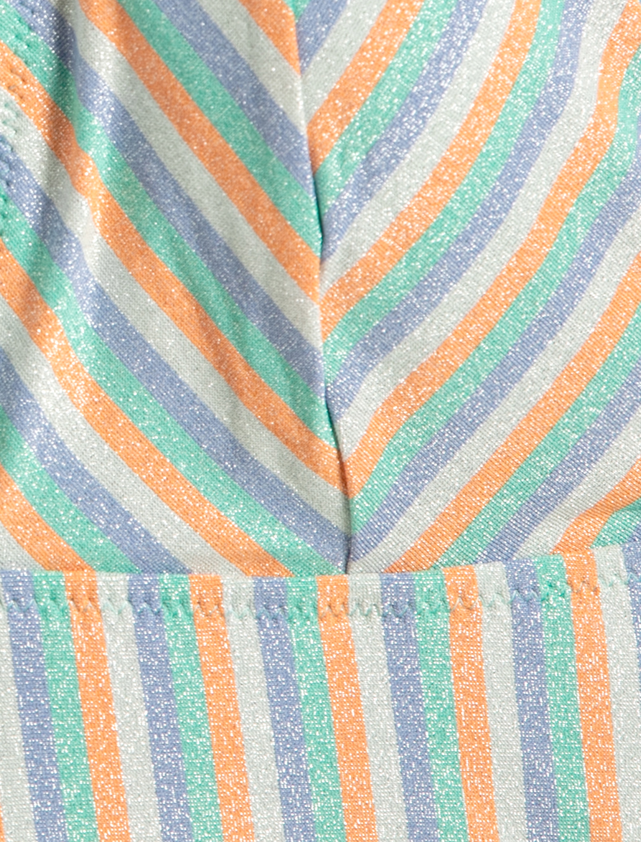   Simli Mayo Boyundan Bağlamalı Üçgen Kaplı