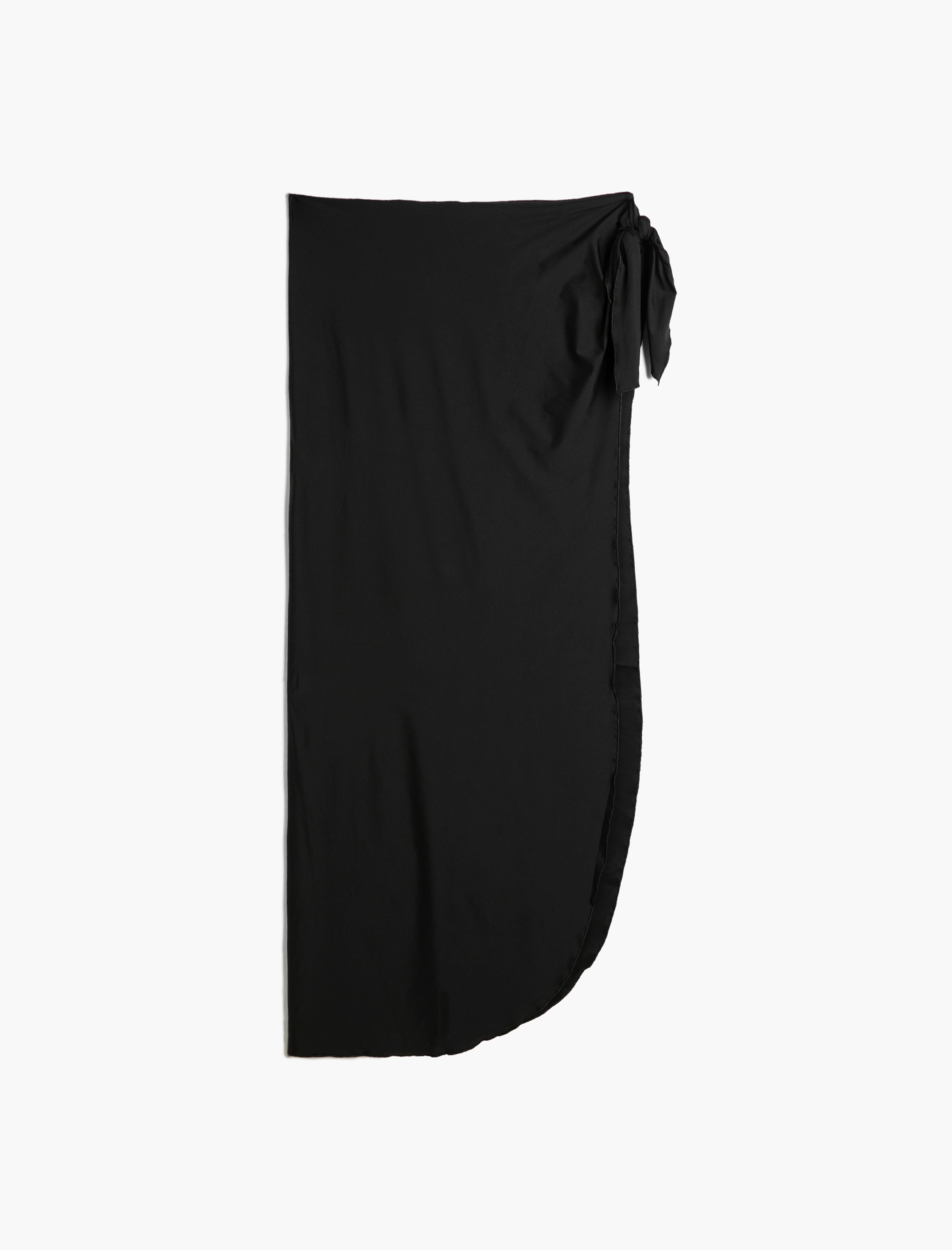   Pareo Etek Midi Bağlama Detaylı