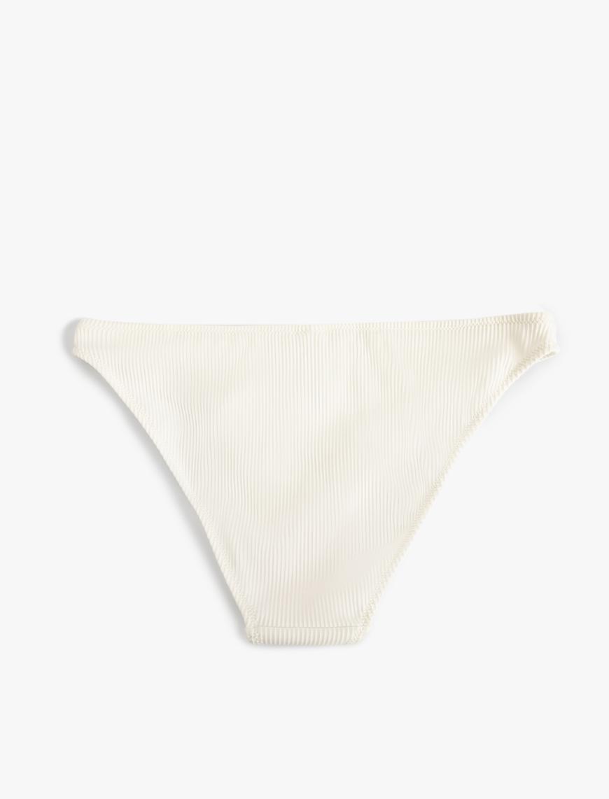   Dokulu Basic Bikini Altı