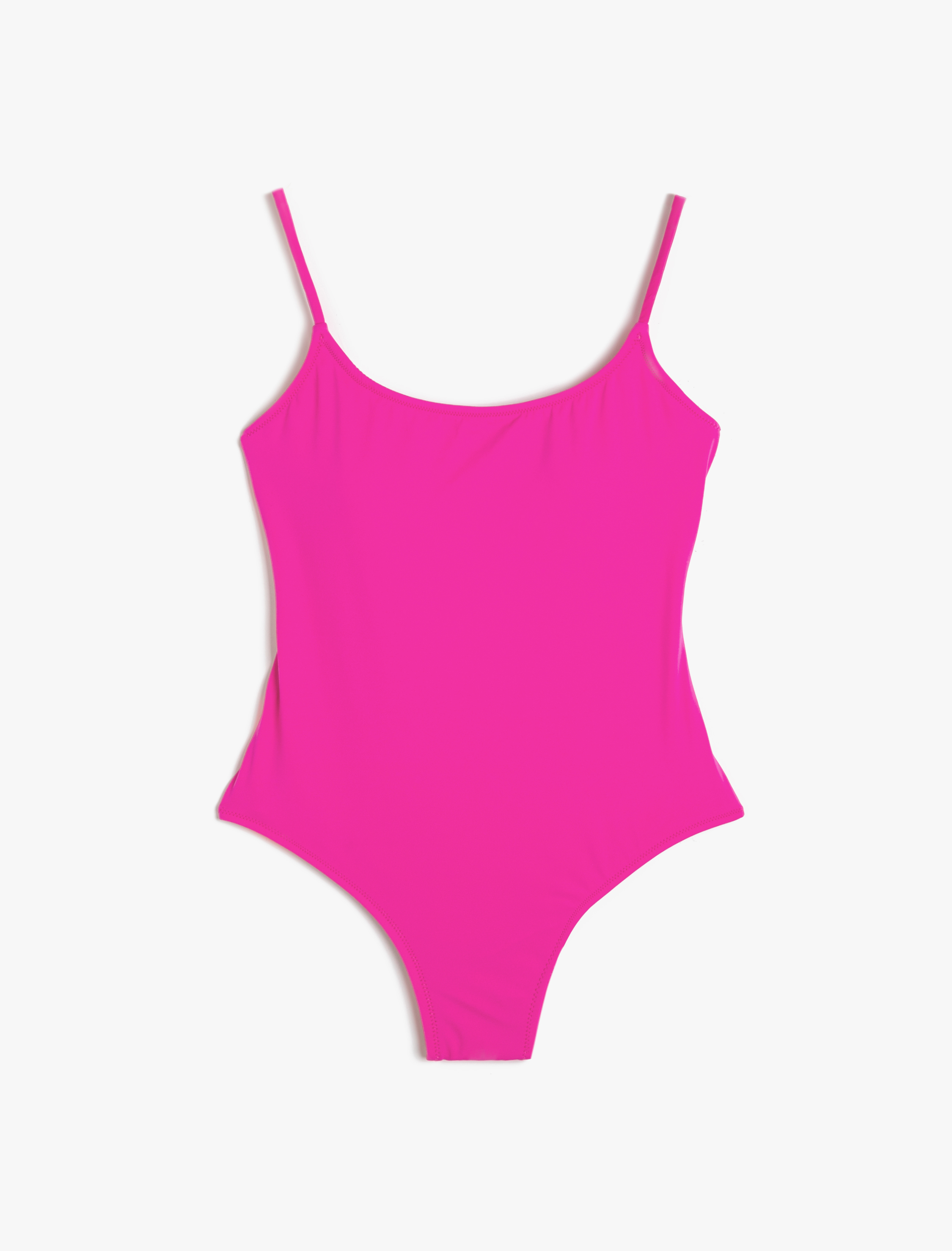   Basic Mayo İnce Askılı U Yaka Slim Fit