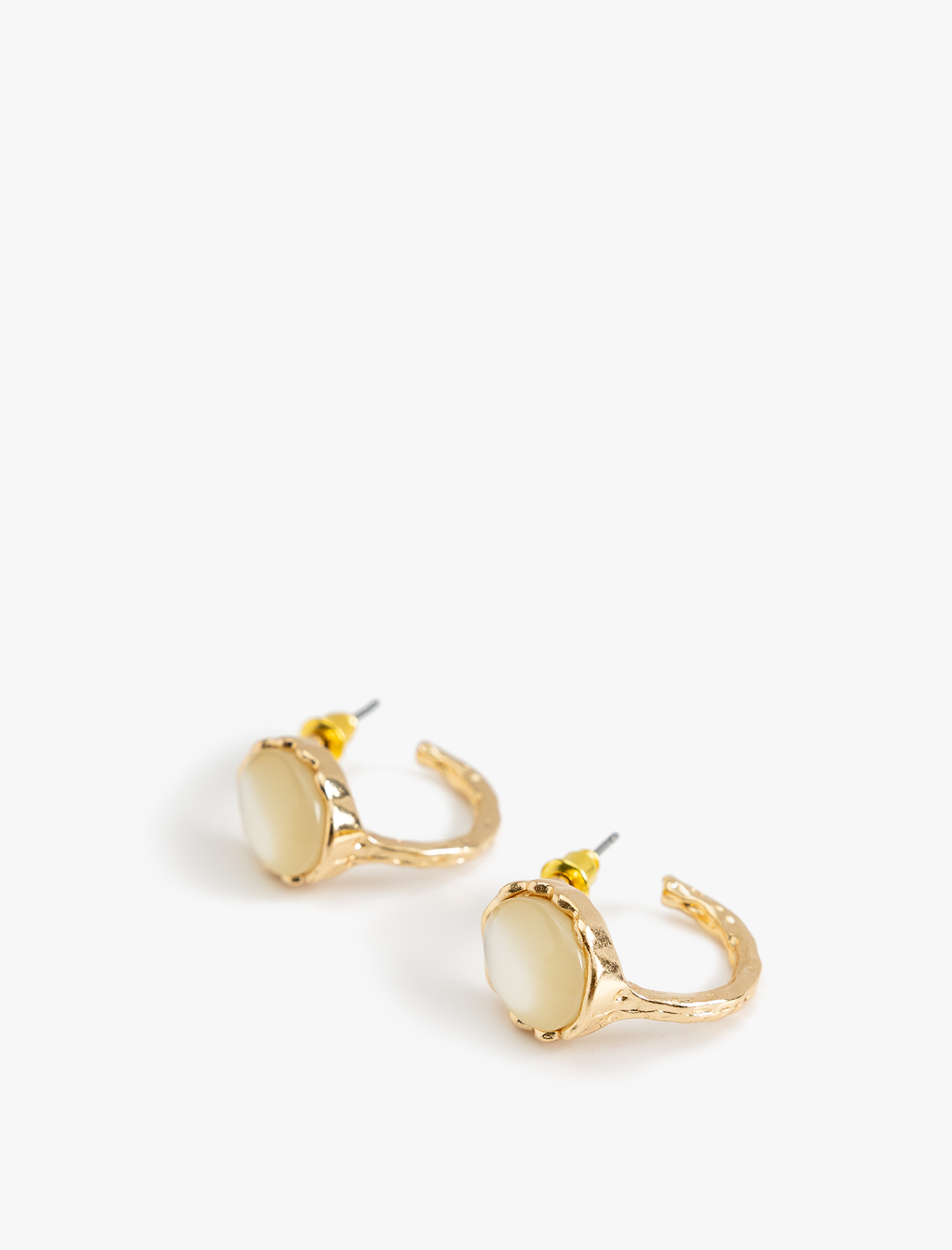  Kadın Halka Küpe Taşlı