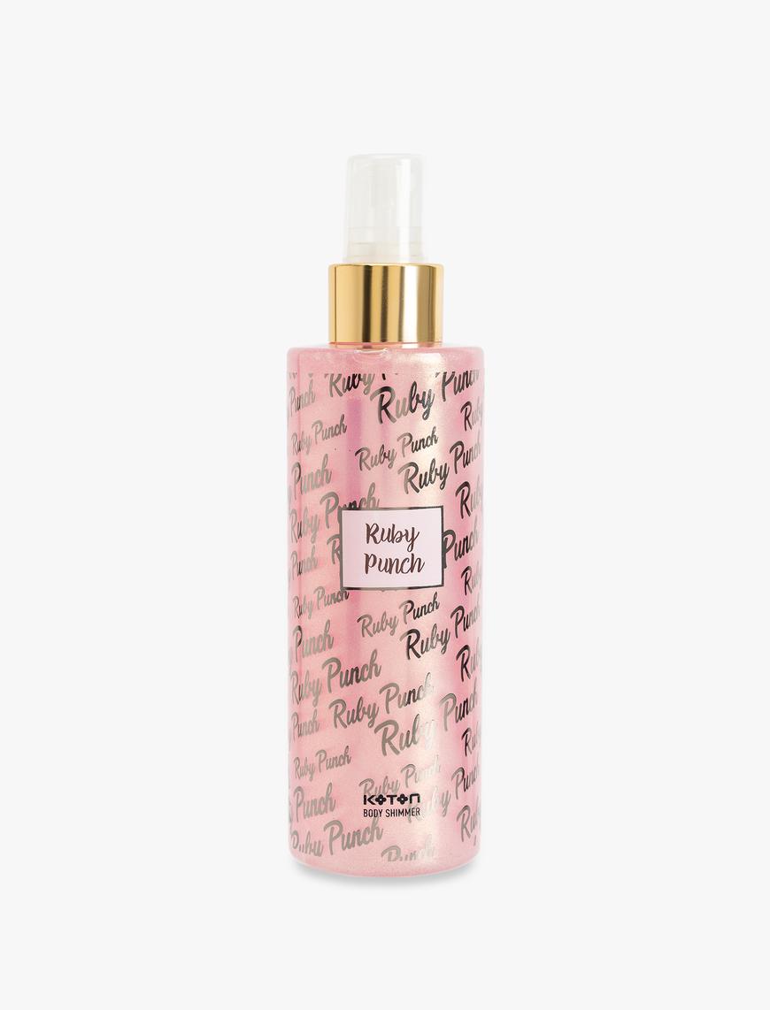 Kadın Simli Vücut Spreyi Ruby Punch 200 ML