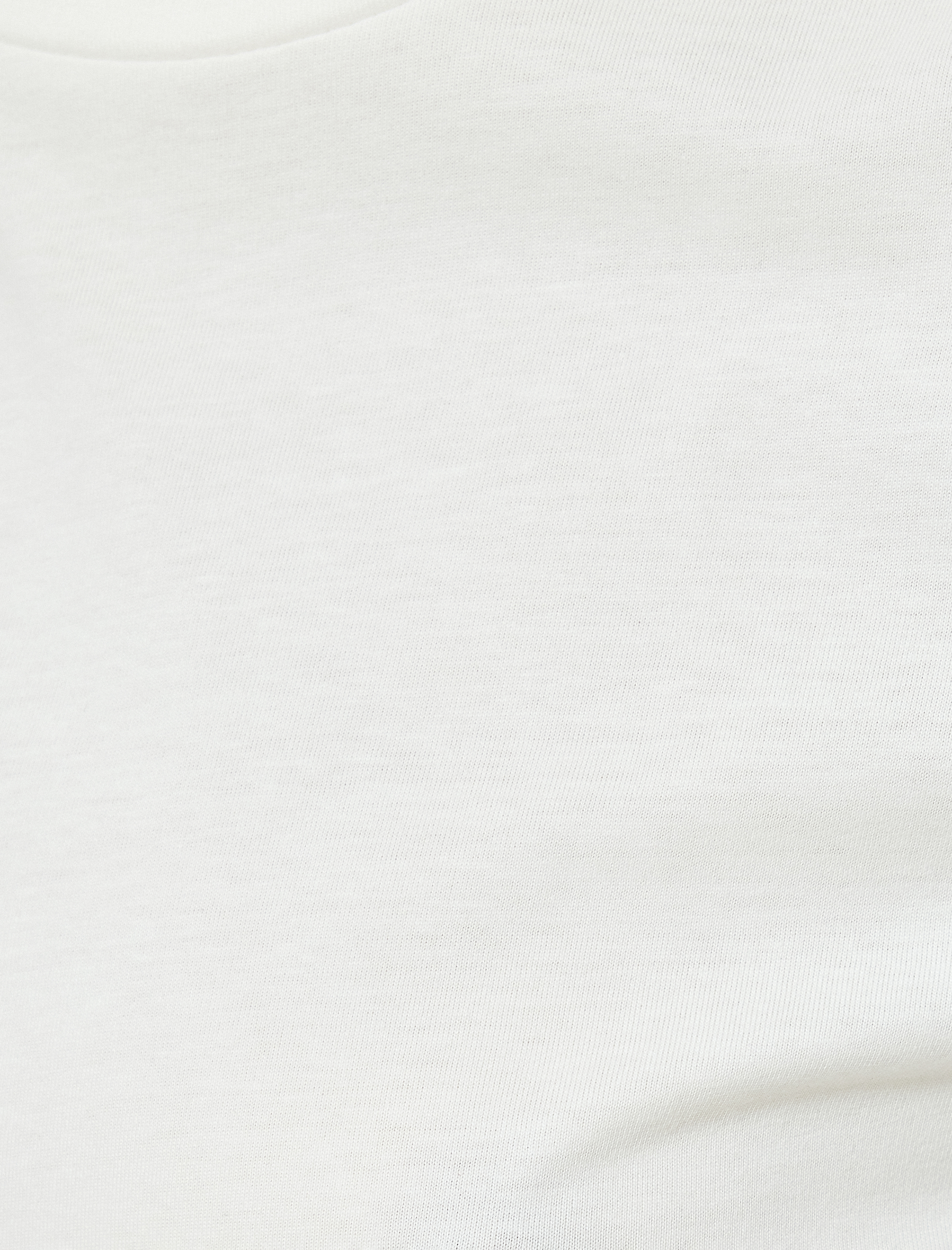   Fisto Detaylı Tişört Kısa Kollu Bisiklet Yaka Pamuklu