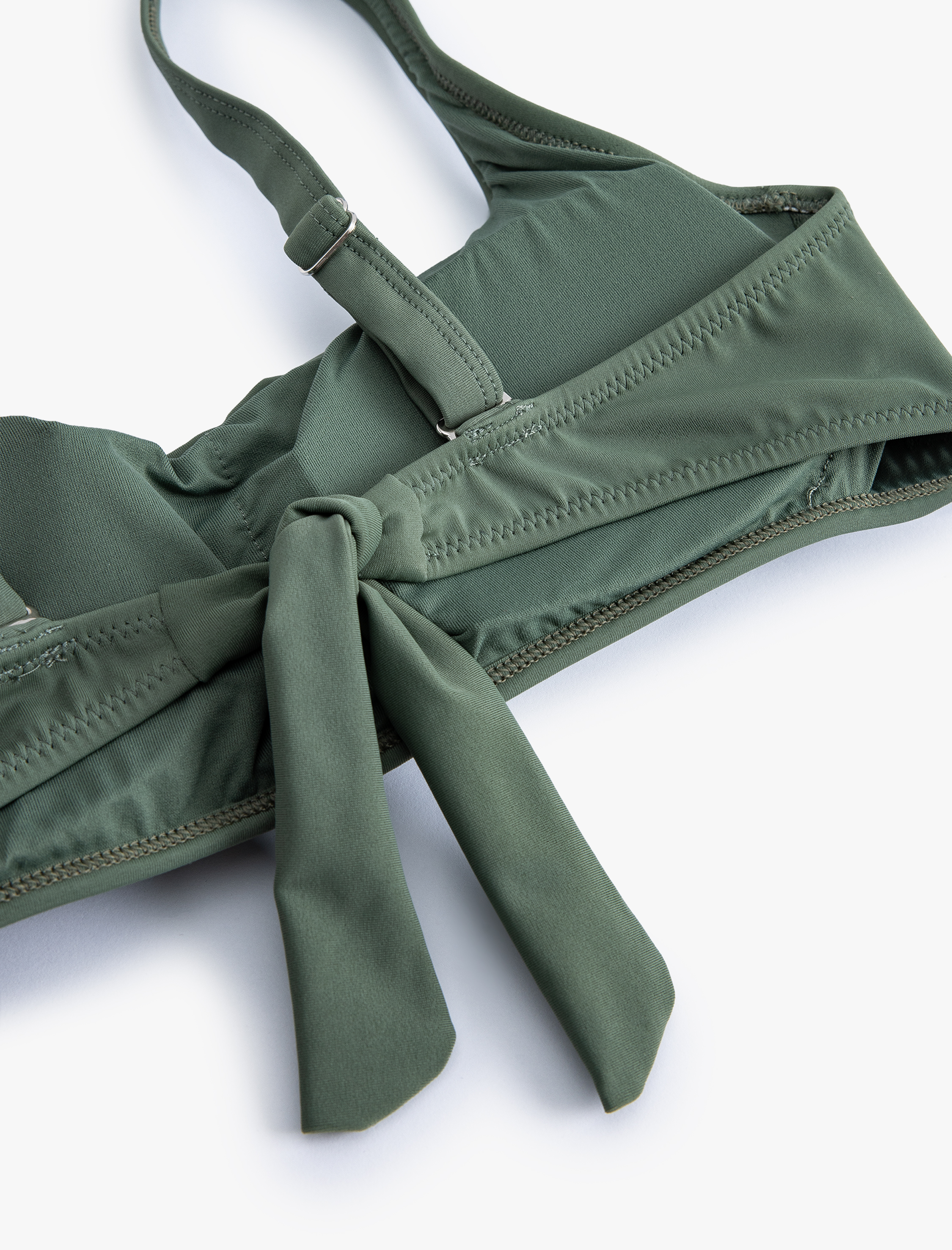   Bralet Bikini Üstü Arkası Bağlamalı Ayarlanabilir Askılı Pedli