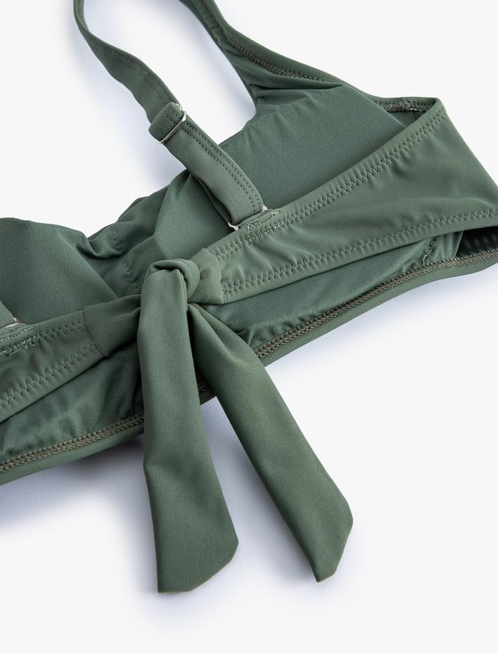  Bralet Bikini Üstü Arkası Bağlamalı Ayarlanabilir Askılı Pedli